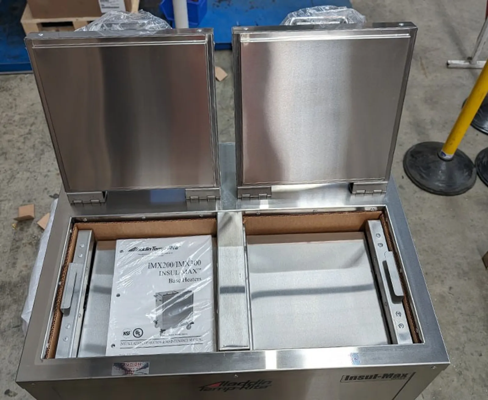 Aladdin Temp-Rite IMX200E - Insulmax Base Heater - 2 well - Clearance