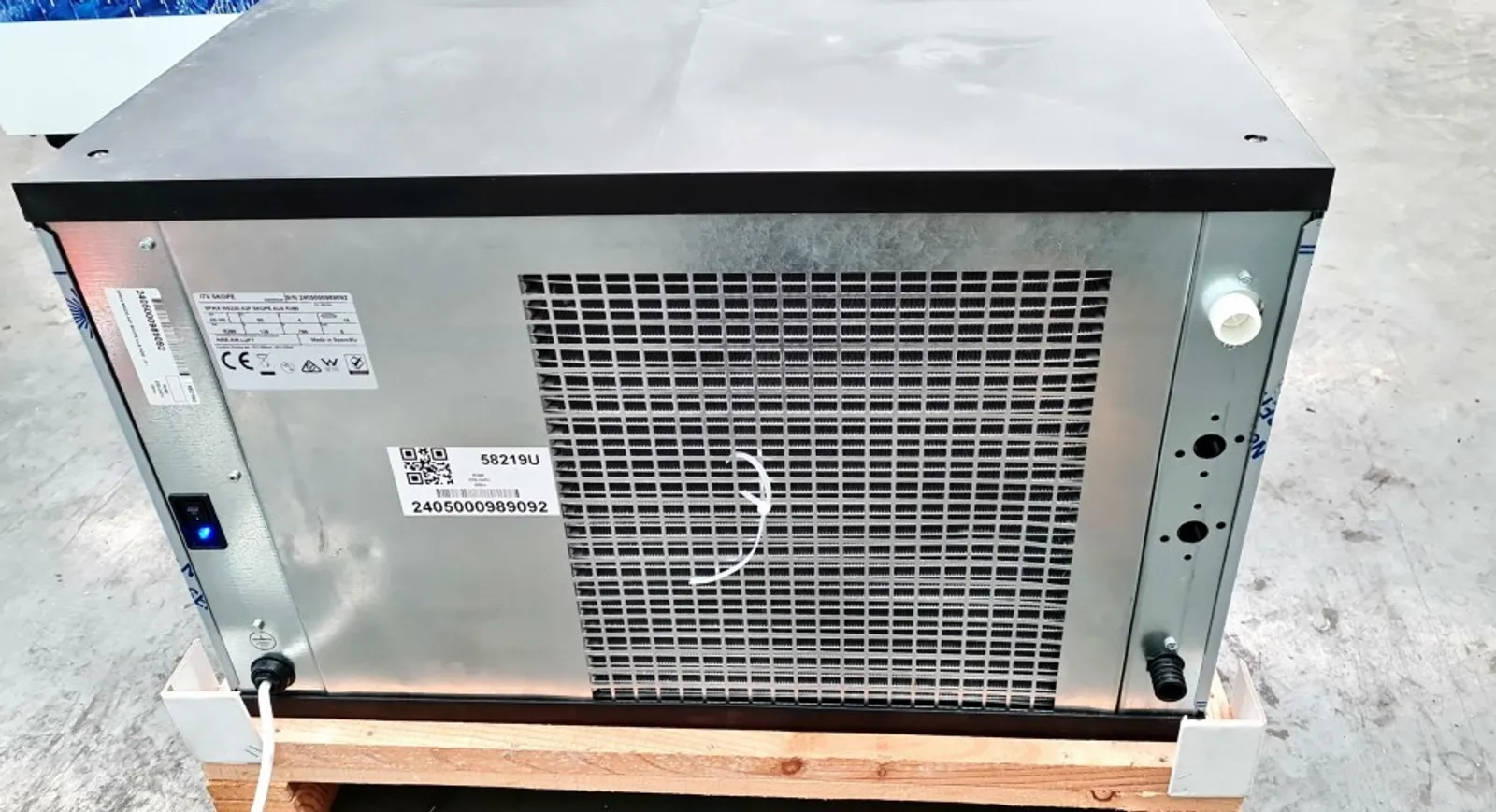 SKOPE SPIKA MS220 A FD R290 - Full Dice Modular Ice Cube Maker - Clearance