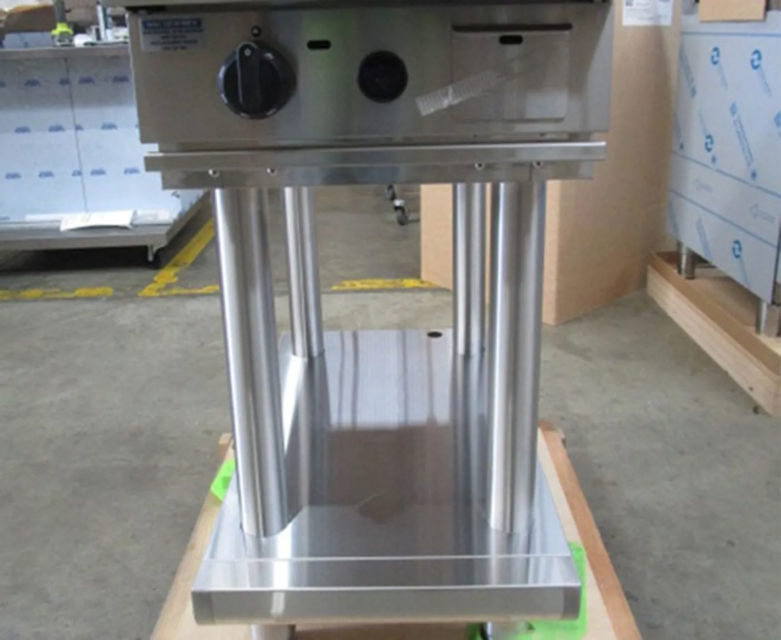 Waldorf 800 Series GP8450G-LS - 450mm Gas Griddle - Leg Stand - Clearance