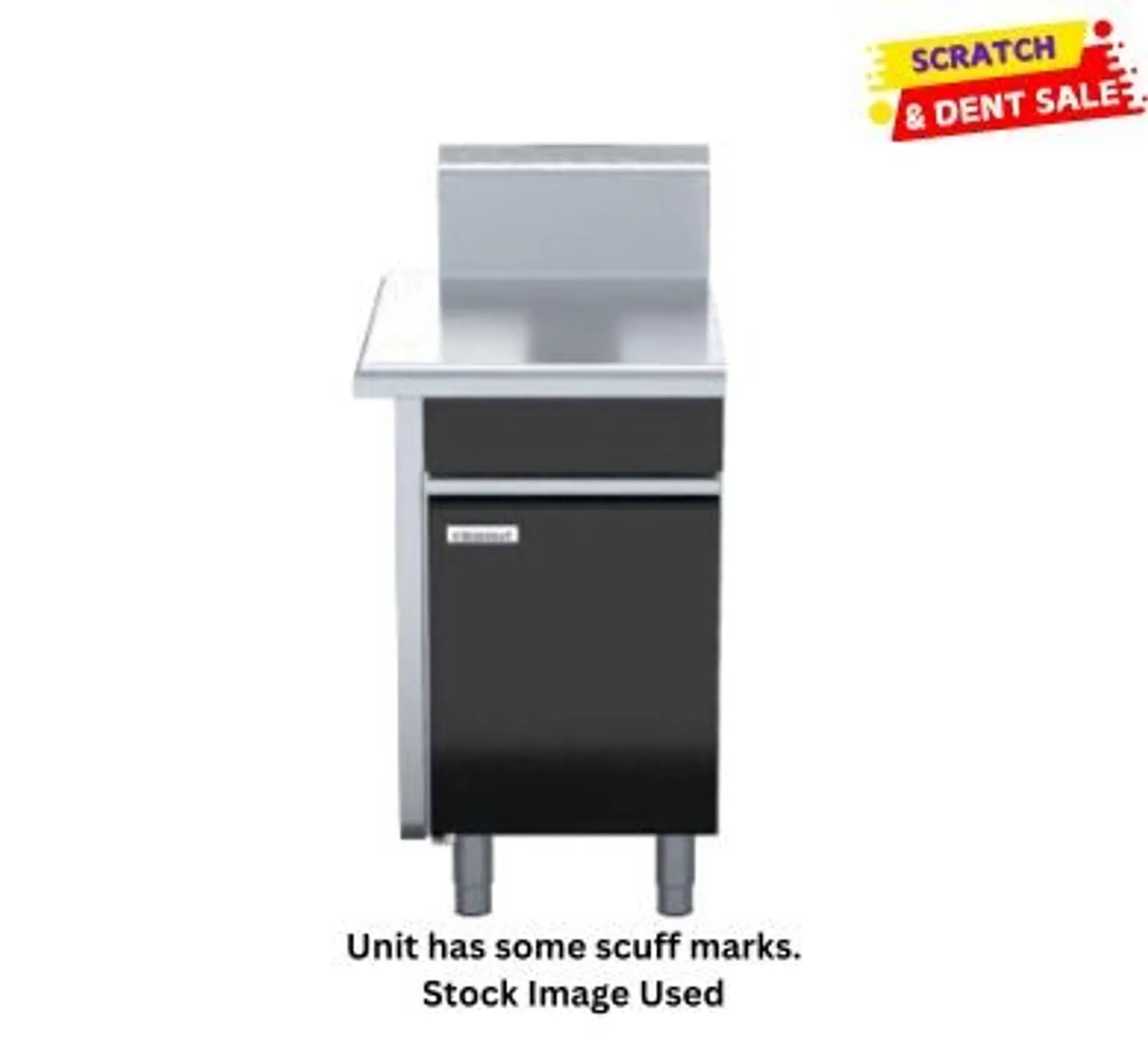 Waldorf Bold BTB8550-CD-LH - 550mm Bench Top - Cabinet Base With Fixed Front Panel - Clearance