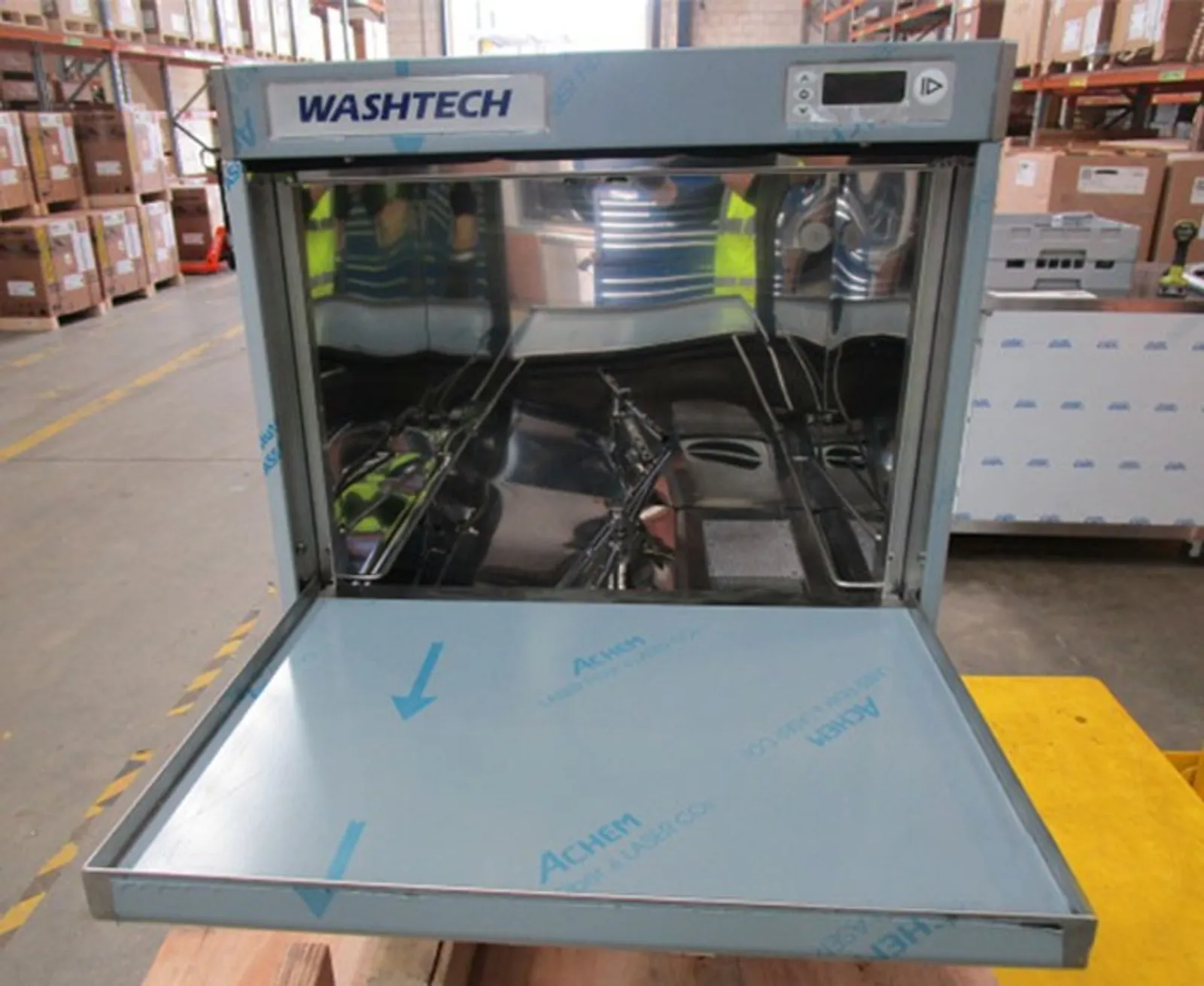 Washtech UL - Premium Fully Insulated Undercounter Glasswasher / Dishwasher - 500mm Rack - Clearance