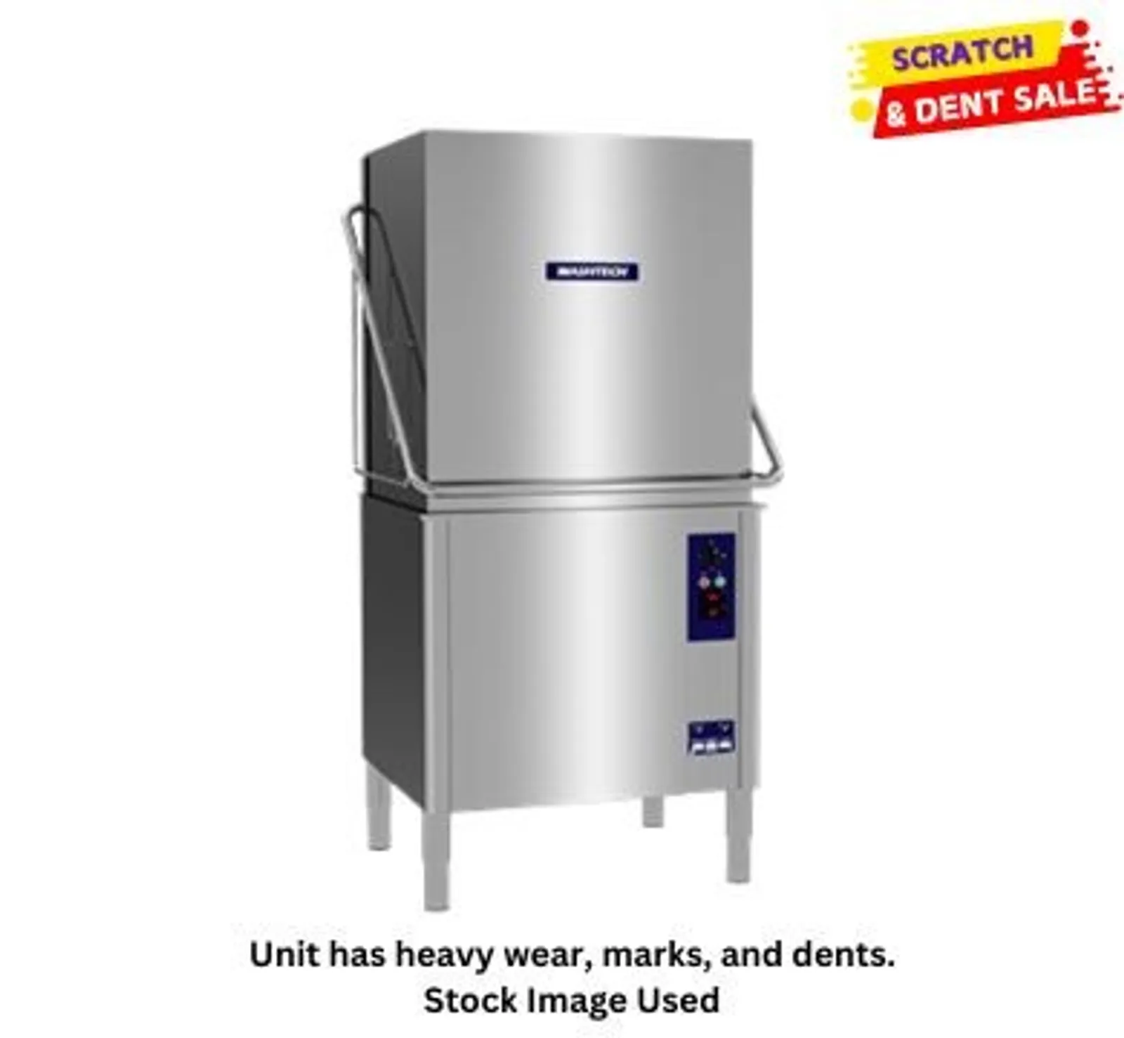 Washtech AL8 - Passthrough Warewasher - 500mm x 600mm Rack - Clearance