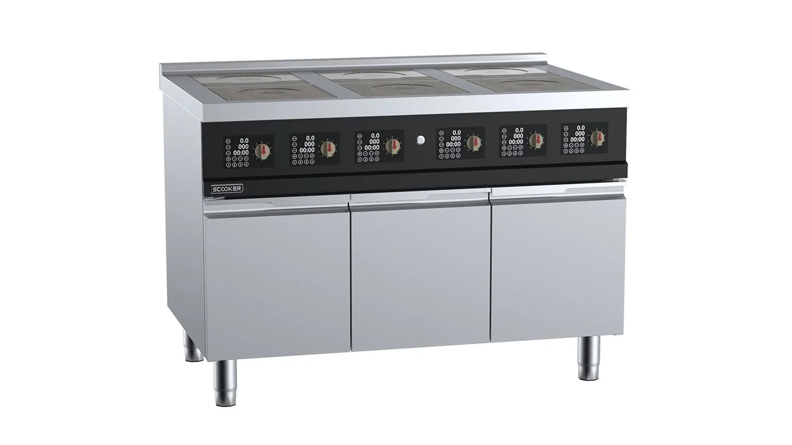 SCooker DLGB6N-C14D4 - Electric Infrared Six Zone Boiling Top 14.4kw