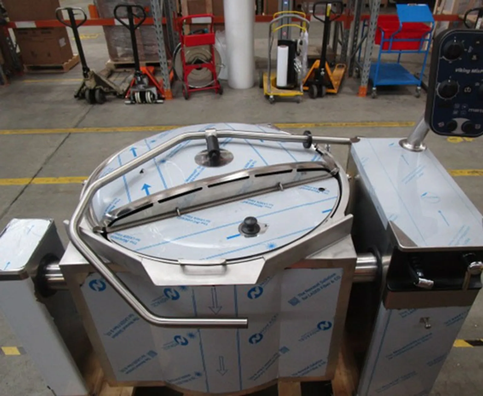 Metos VIKING 4G MIX PAN 250E - 250 Litres Electric Bratt Pan with Mixer - Clearance (2)