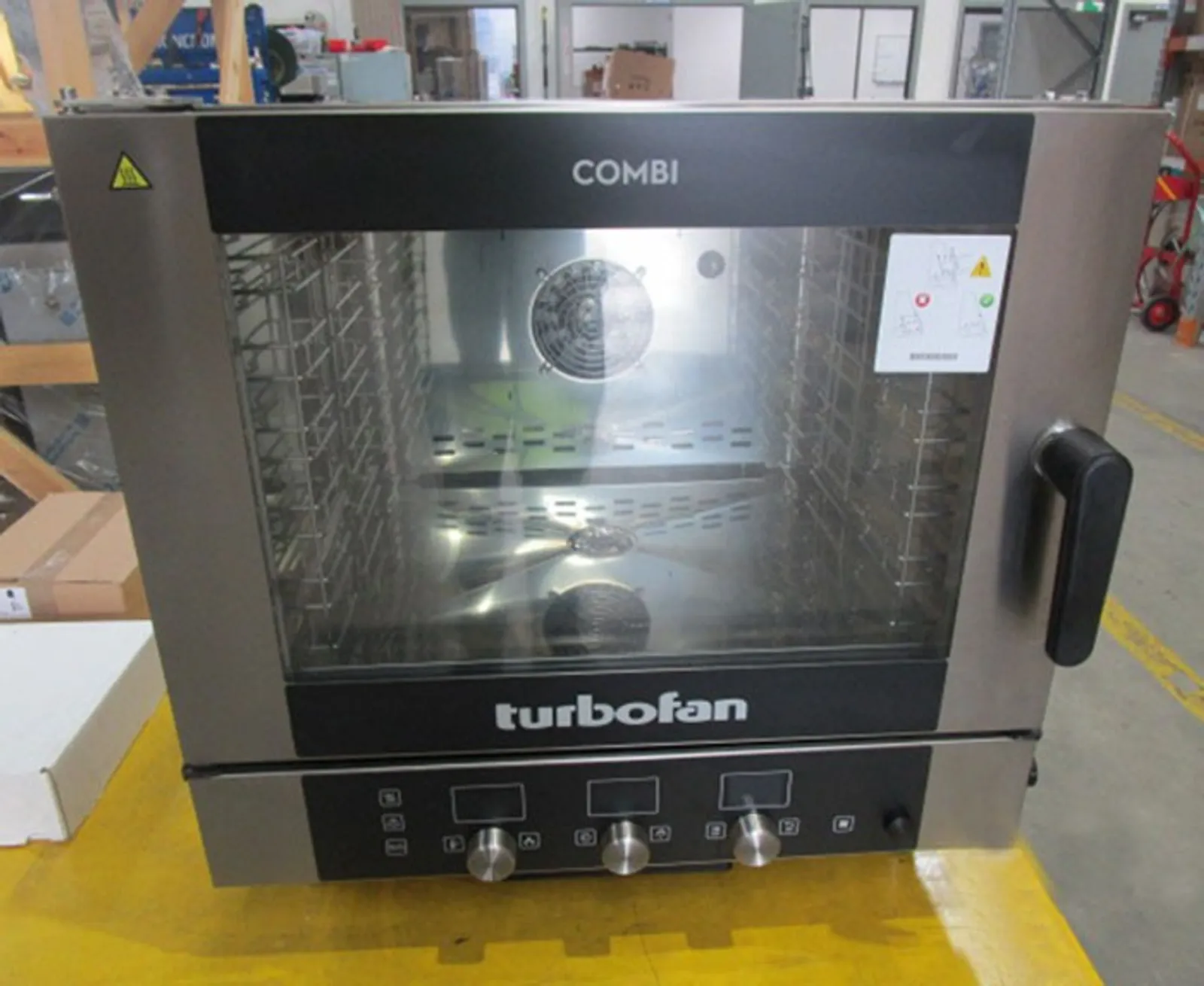 Turbofan EC40D5 - Full Size 5 Tray Digital / Electric Combi Oven - Clearance