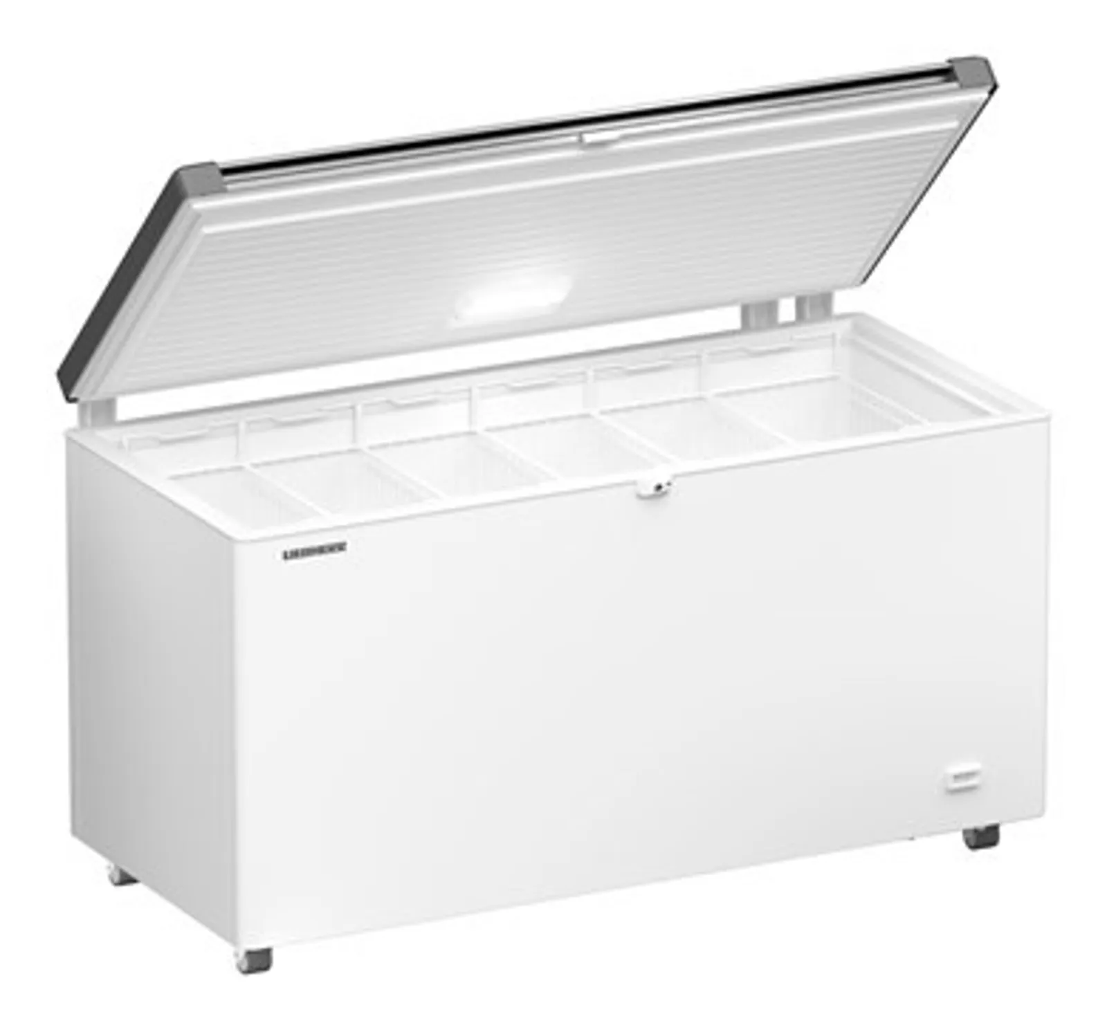 Liebherr EFL 4656 - 404L Flip Lid Chest Freezer, Stainless Steel Lid - Clearance