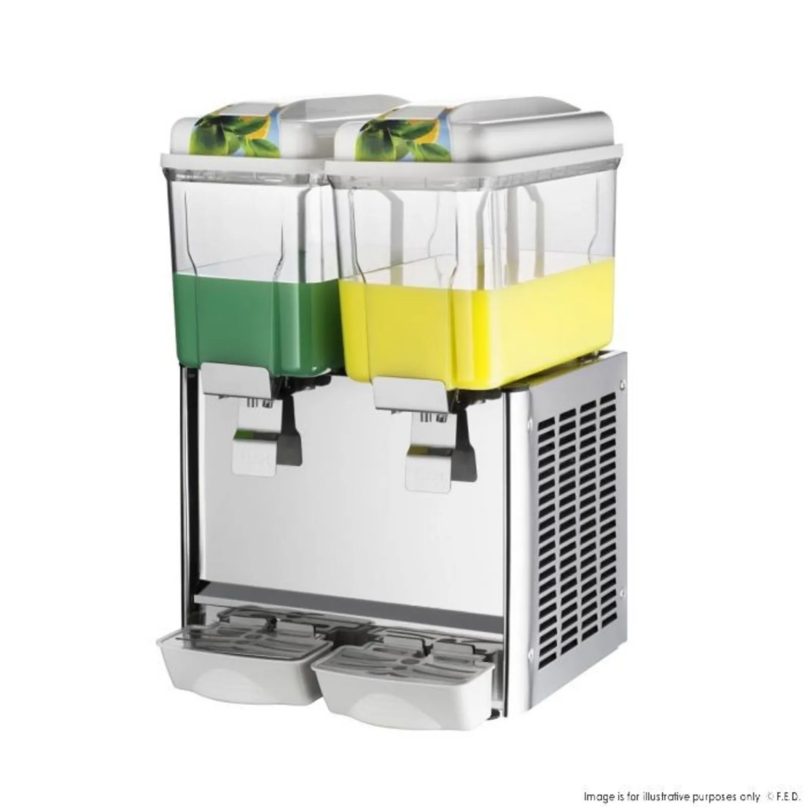 FED KF12L-2 Double Bowl Juice Dispenser - Clearance