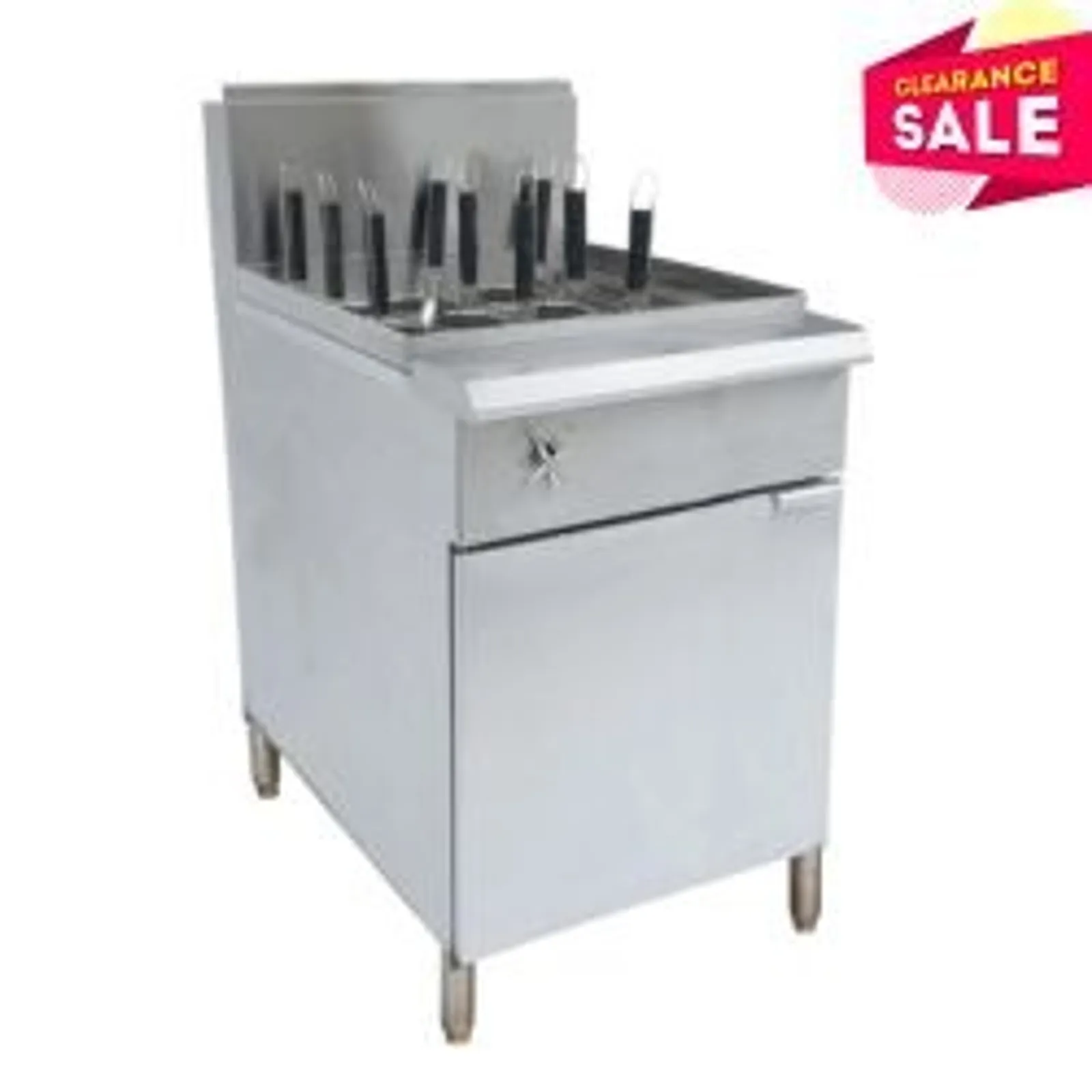 Gasmax PC150-9LPG - V Pan LPG 9 Baskets Pasta and Noodle Cooker - Clearance