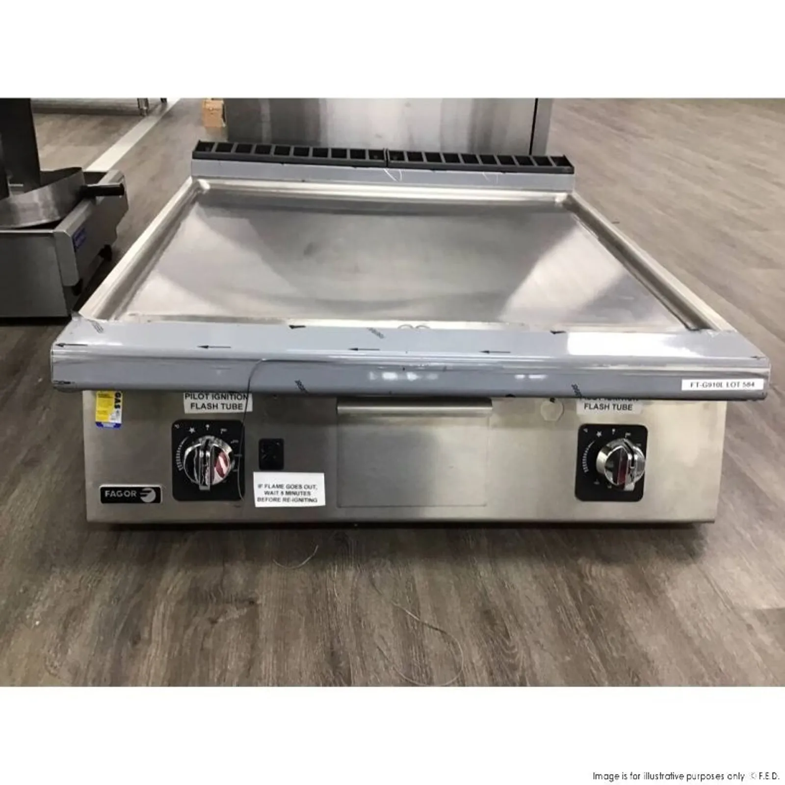 Fagor Professional FT-G910L - Kore 900 Series Gas Fry Top - 2NDs