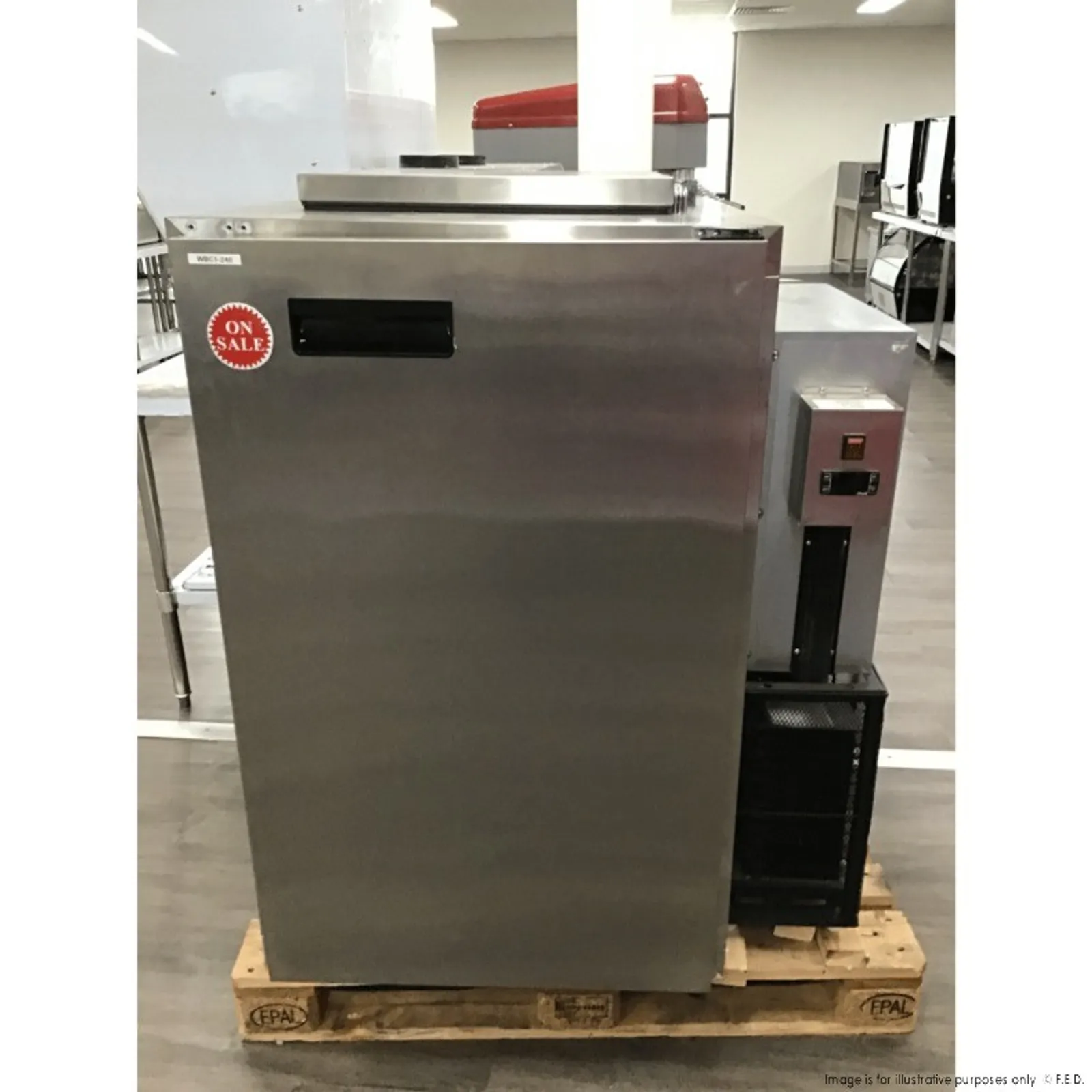 Thermaster WBC1-240 - Refrigerated Solid Waster Cooler with 1pcs - 2NDs