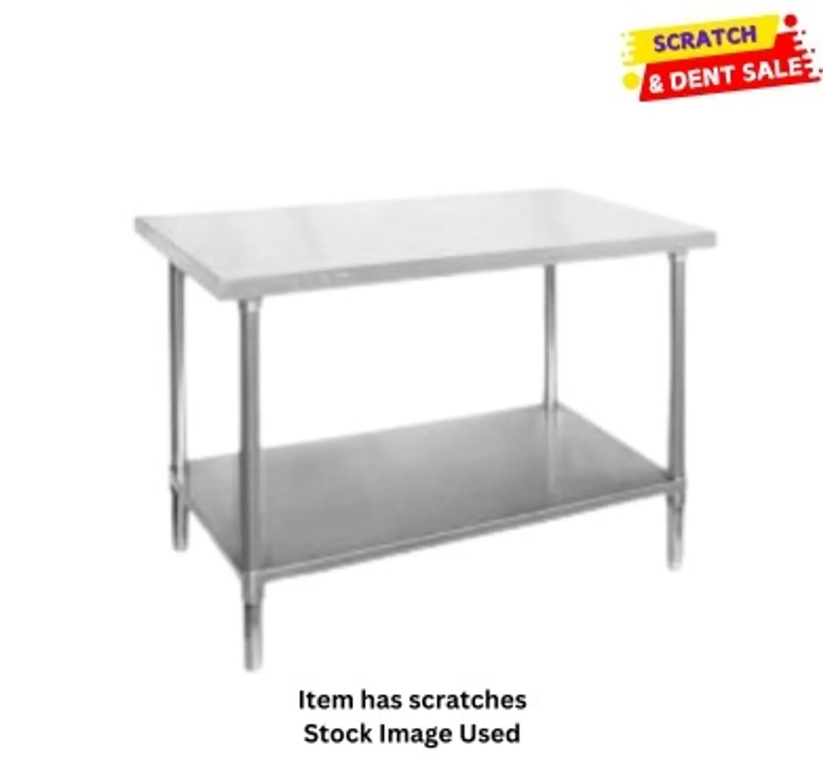 Modular Systems WB7-0600/A - Stainless Steel Workbench - Clearance