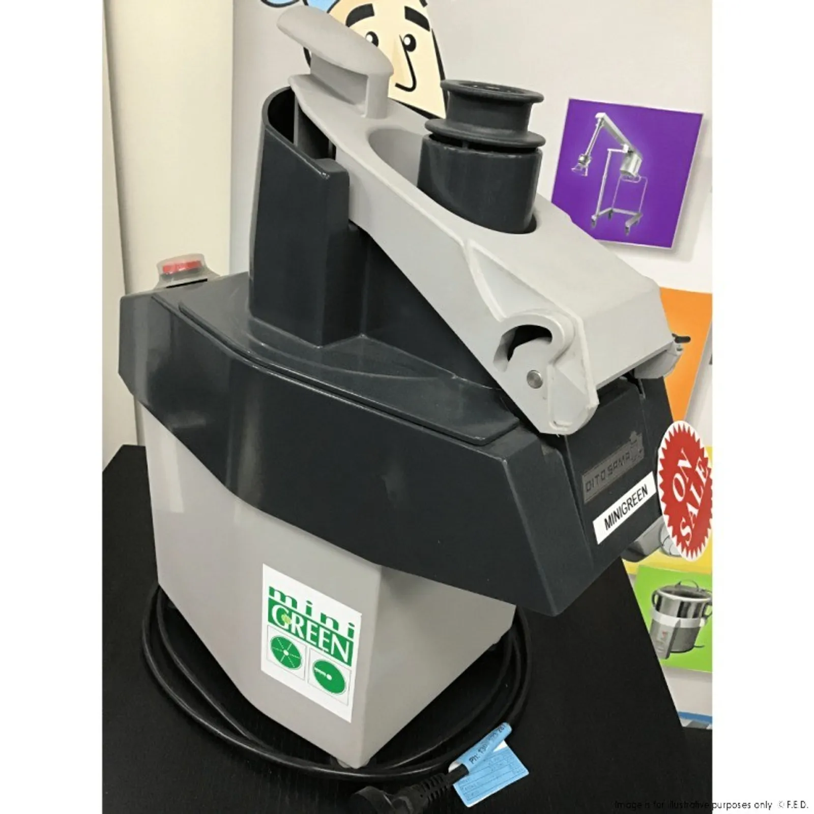 Dito Sama Minigreen - Vegetable Slicer Single Speed 250w - 2NDs