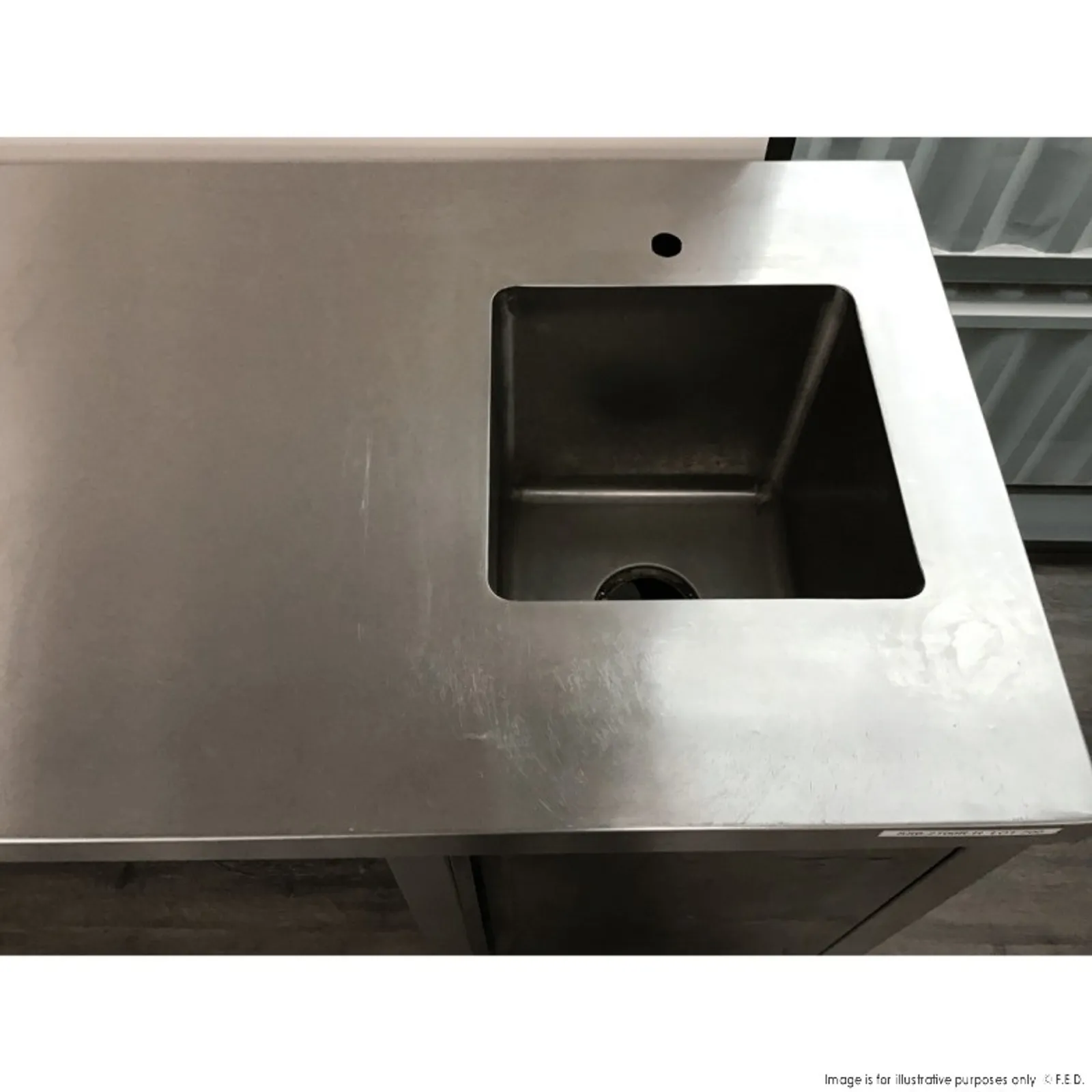 Modular Systems SS6-2100R-H - Multipurpose Utility Bench with Sink - 2NDs