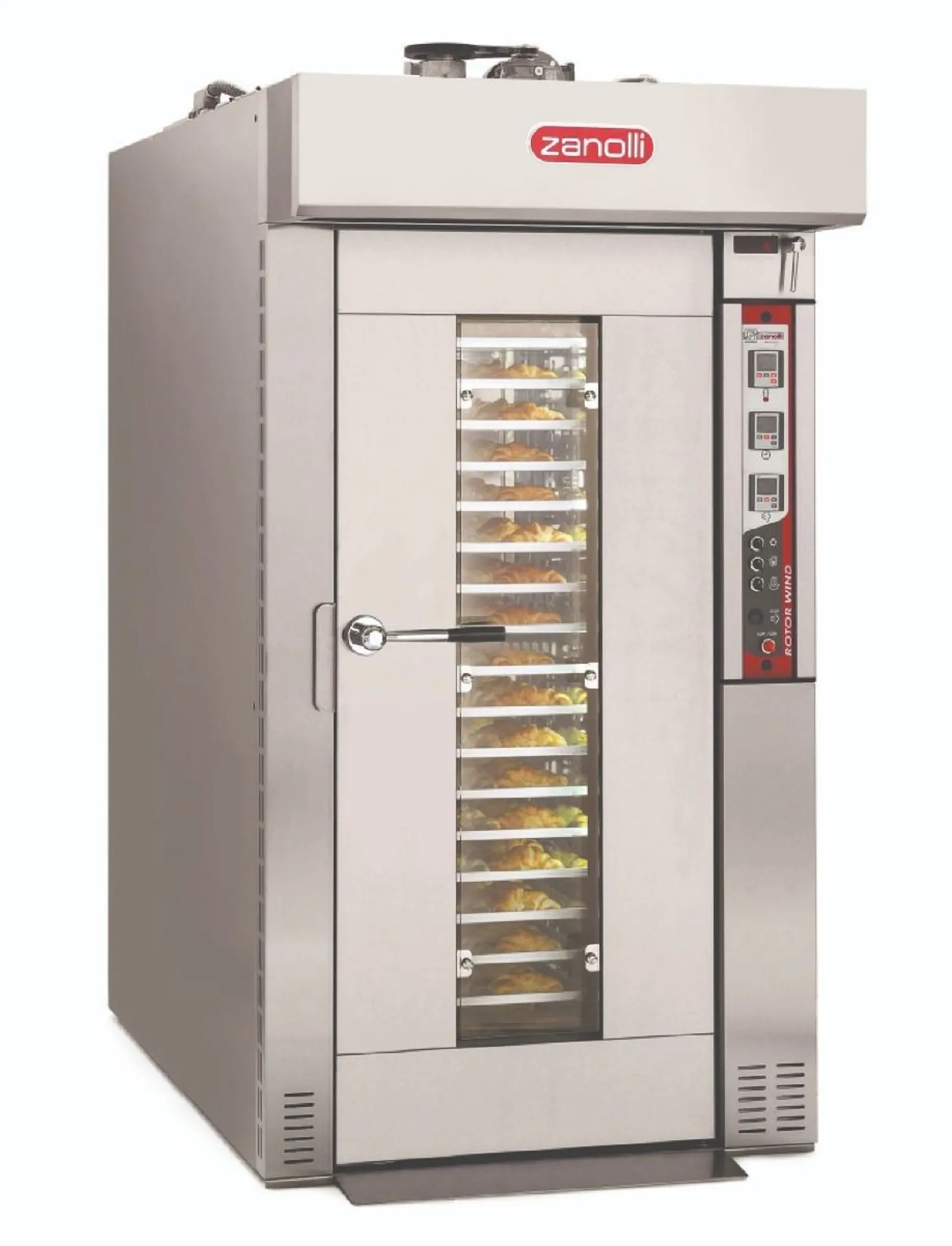 Zanolli 5RW0600-1 - Rotor Wind 35EL Double Rack Rotating Convection Oven - 36 Tray Roll-in Trolley (400 x 600) Capacity - Narrow Body
