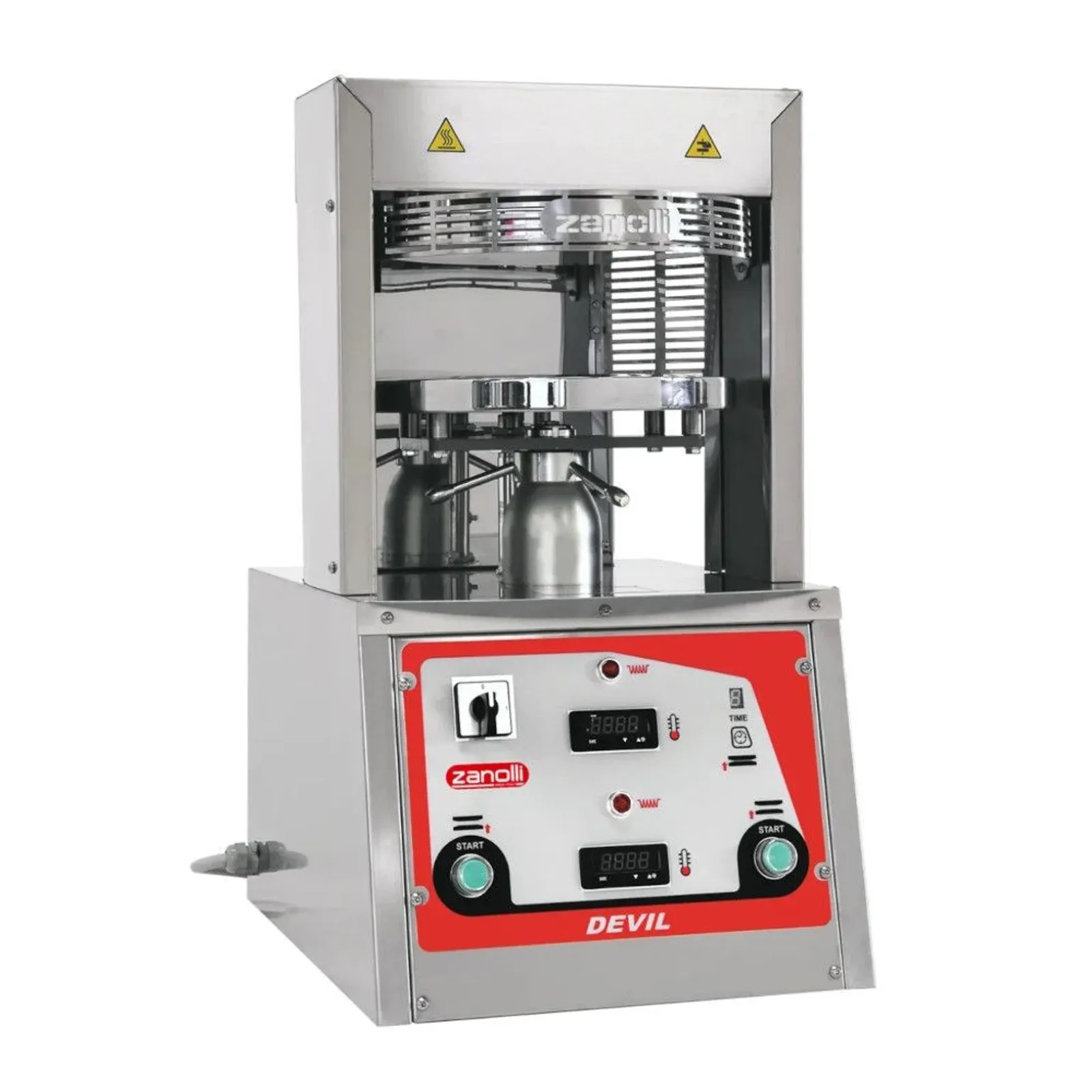 Zanolli Devil 4FD3302 - Heated Pizza Former with 330mm Plates