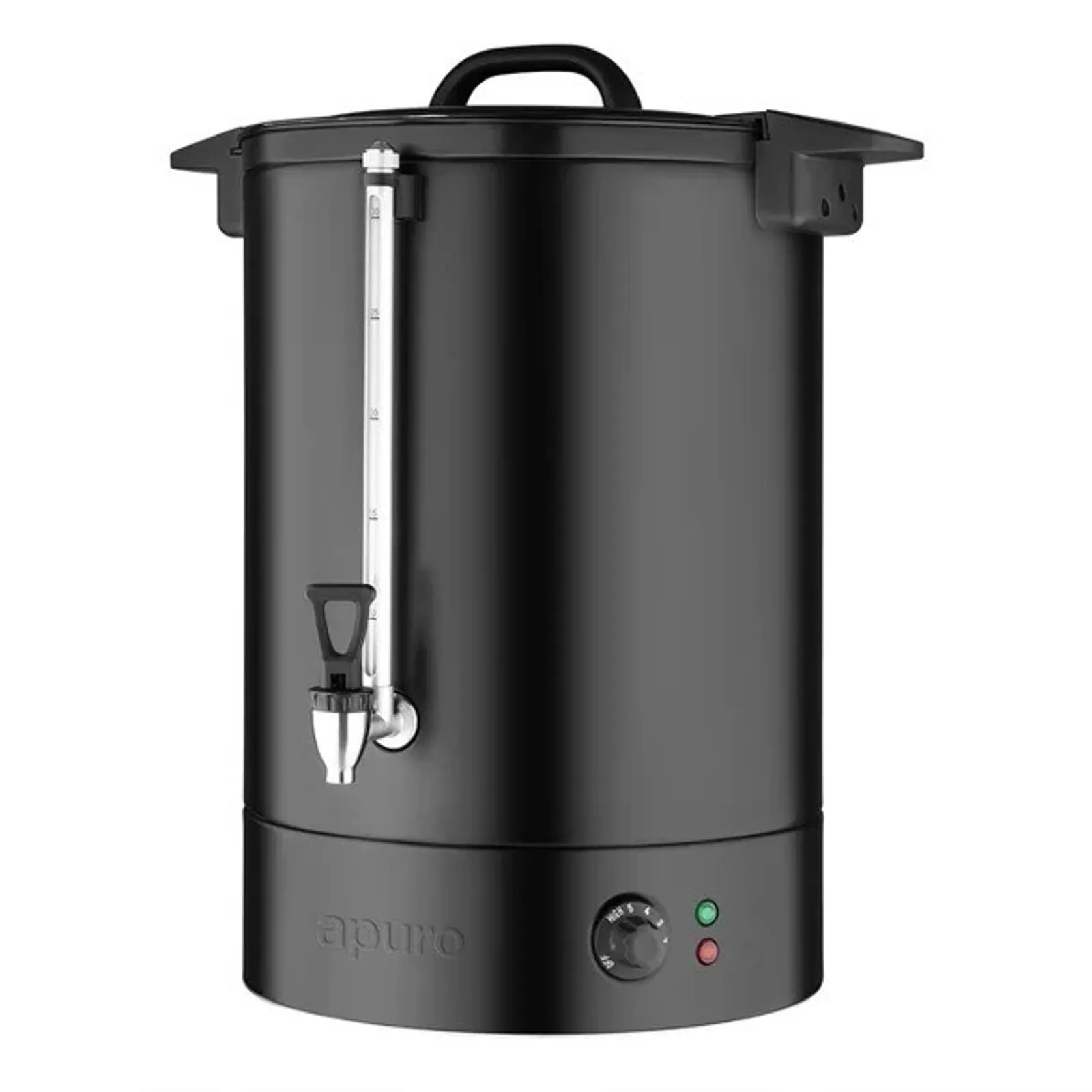 Apuro JA863-A - Energy Saving Water Urn Matt Black 30Ltr