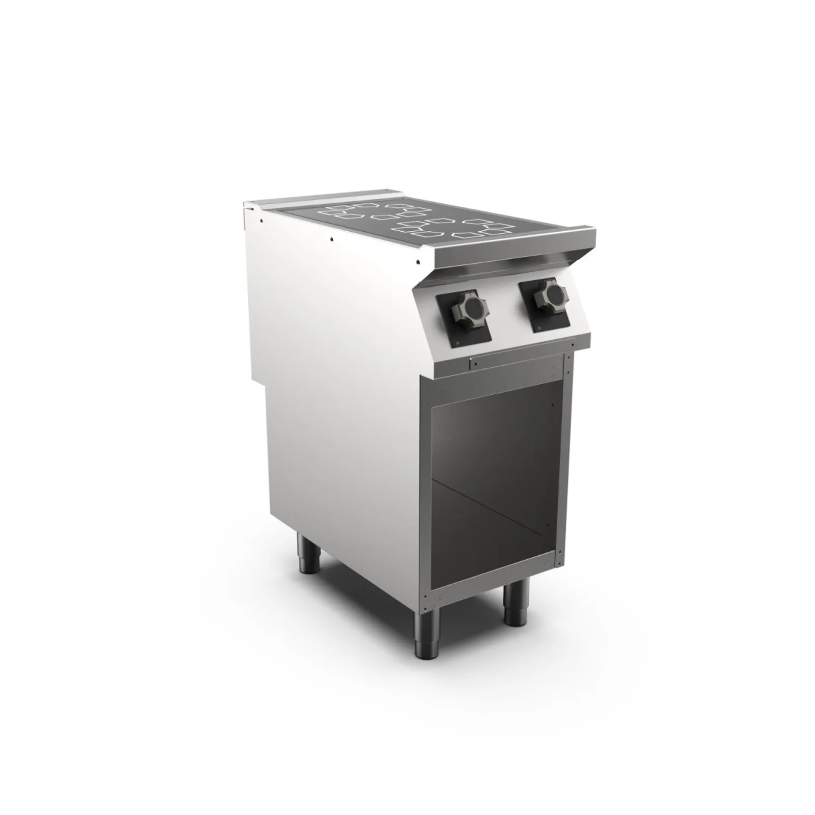 Mareno CI74EGI10 - M1 70 Series 2 Zone Induction Top on Open Stand - 5kW