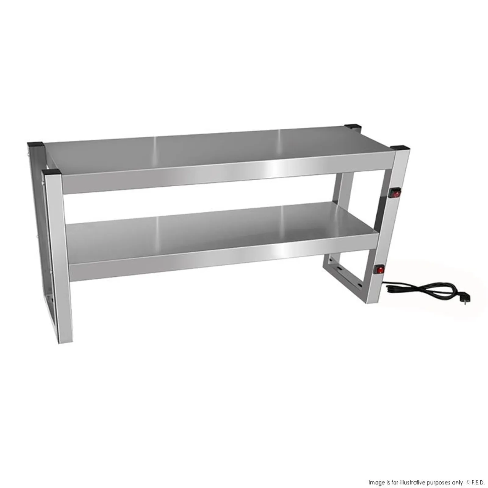 Benchstar FW8L-152 - Commercial Food Warmer with 8 Lamps