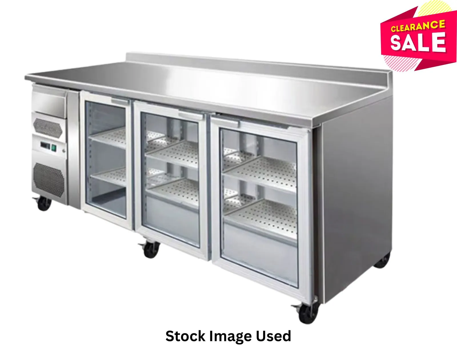 Thermaster CM20G - Tropicalised Three Door Bar Fridge - Clearance (2)