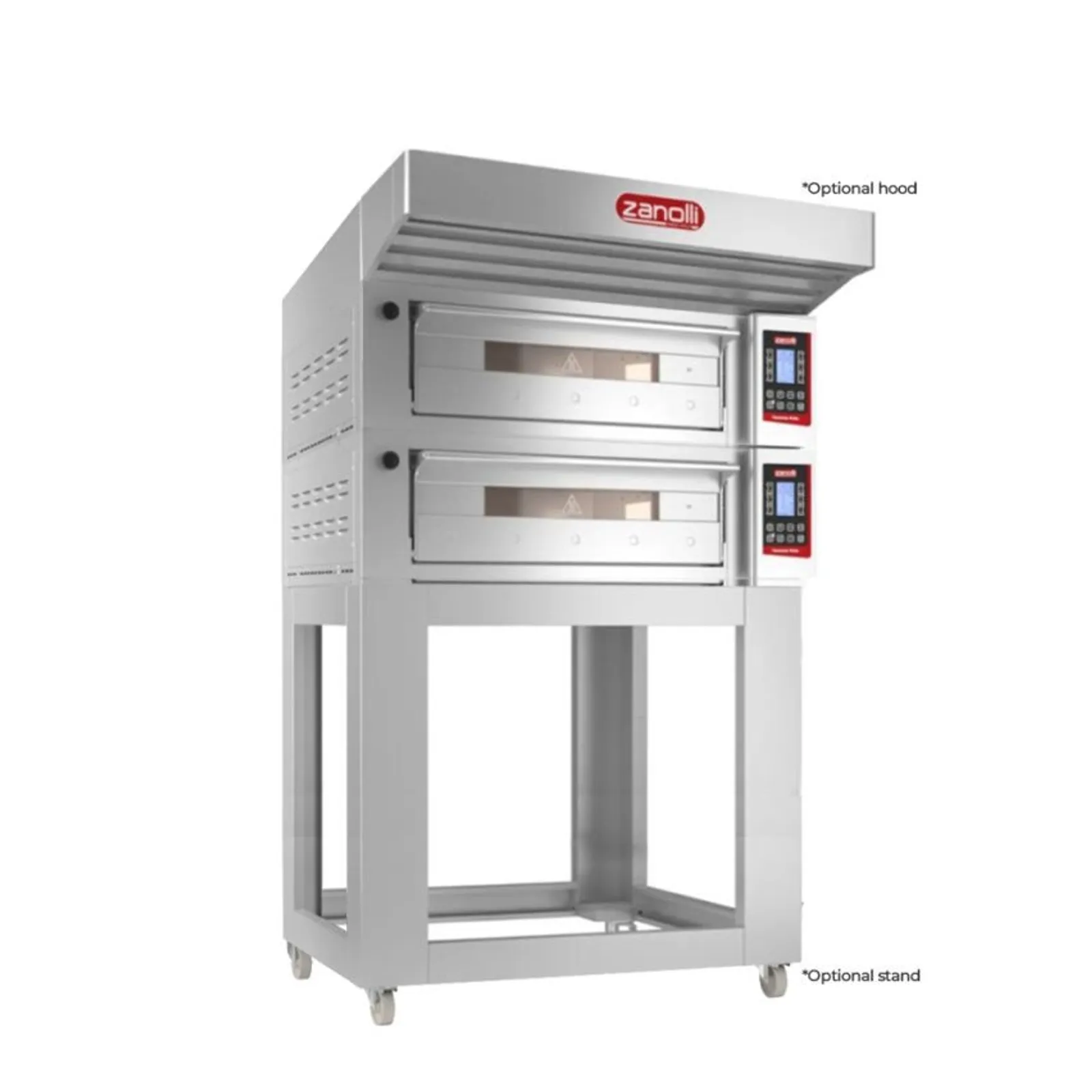 Zanolli Teorema Polis POM2E04A-2 - 2/MC18-2 Double Deck Bakery Oven – 2 + 2 Tray (400 x 600) Capacity