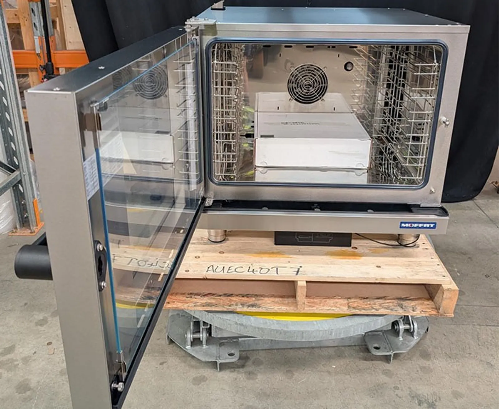 Turbofan EC40T5 - Full Size 5 Tray Touch / Electric Combi Oven - Clearance