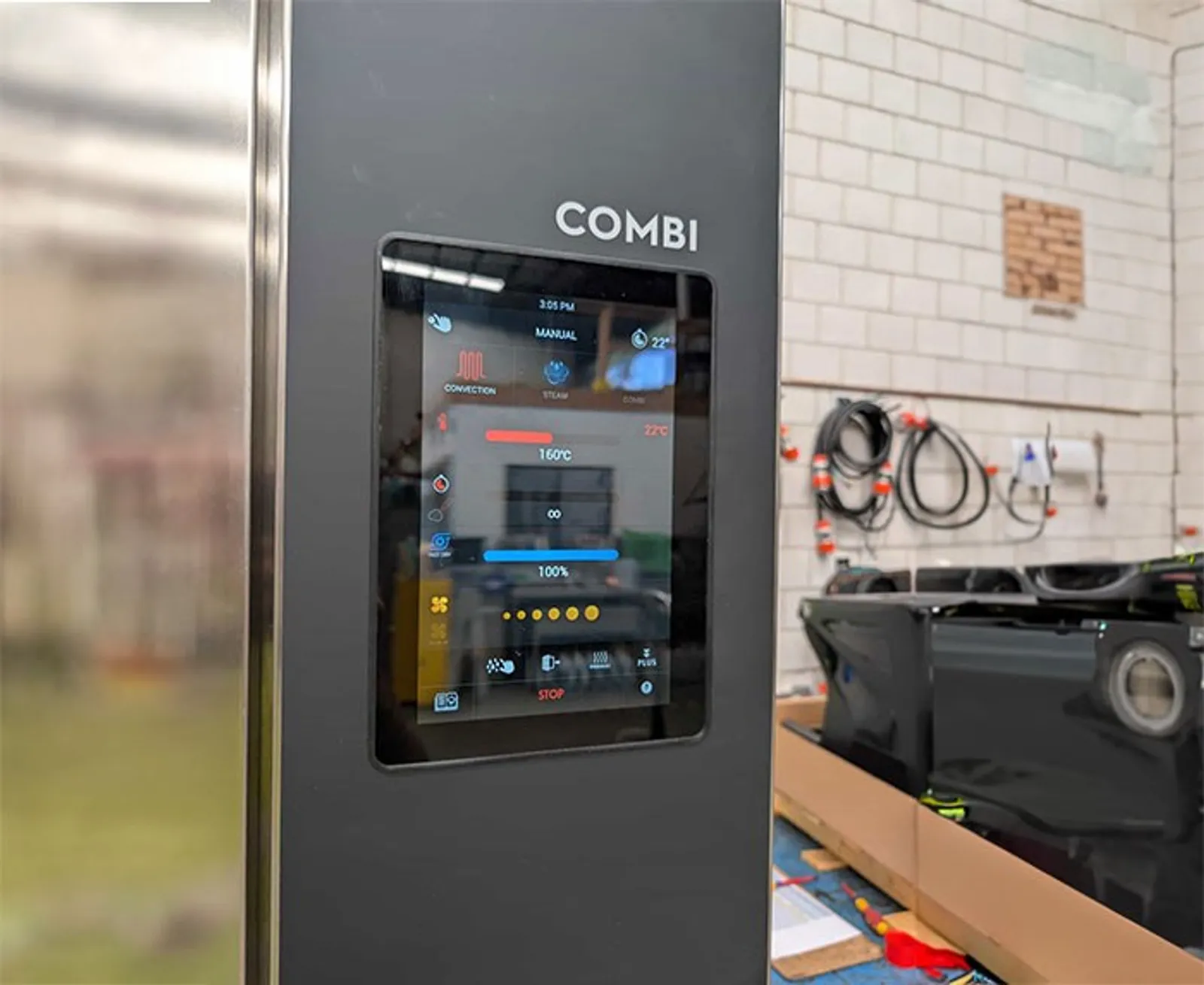 Turbofan EC40T20 - Full Size 20 Tray Touch / Electric Combi Oven - Clearance