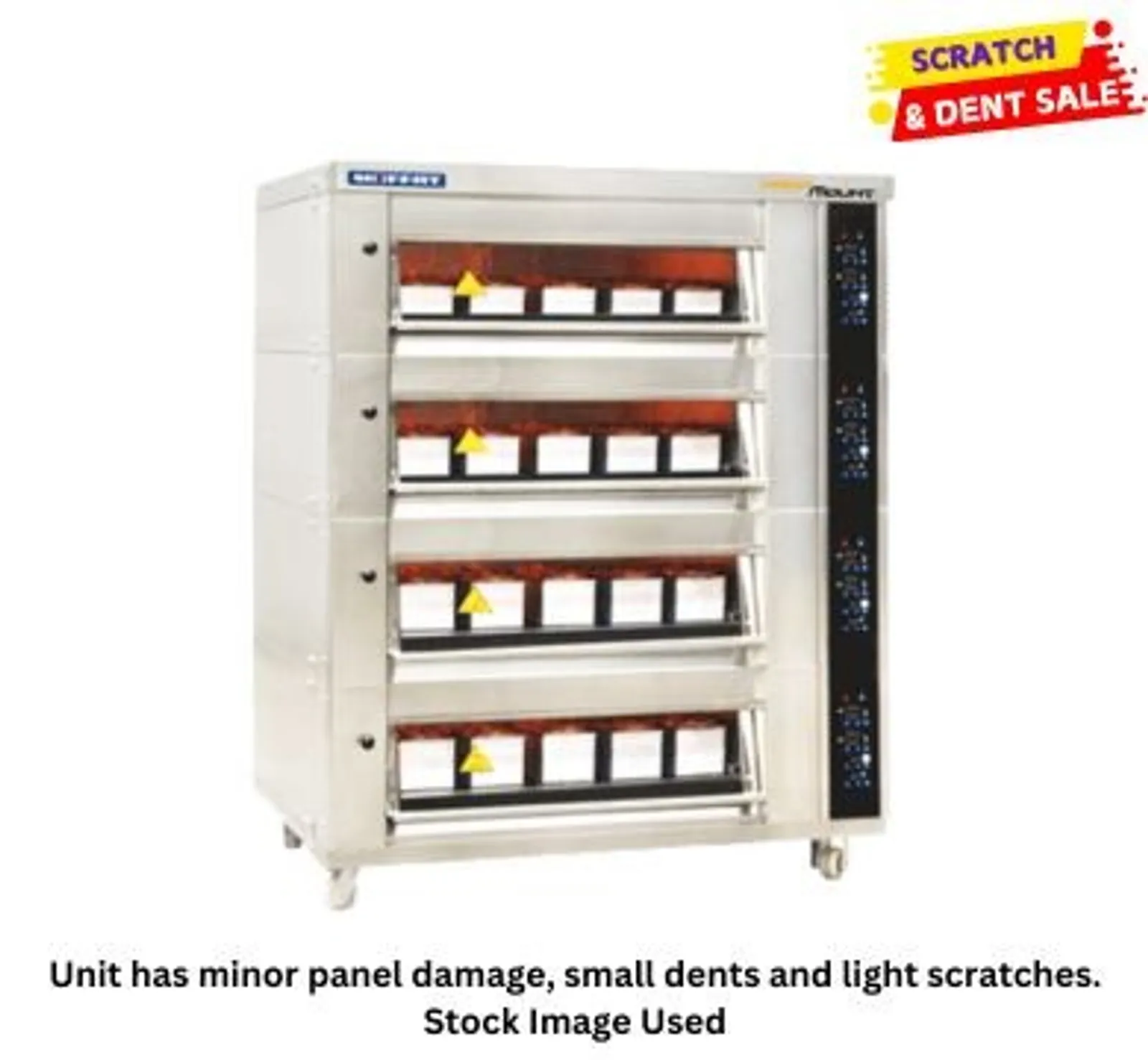 Paramount 4MD02 - 4 Deck Electric Modular Deck Oven - Clearance