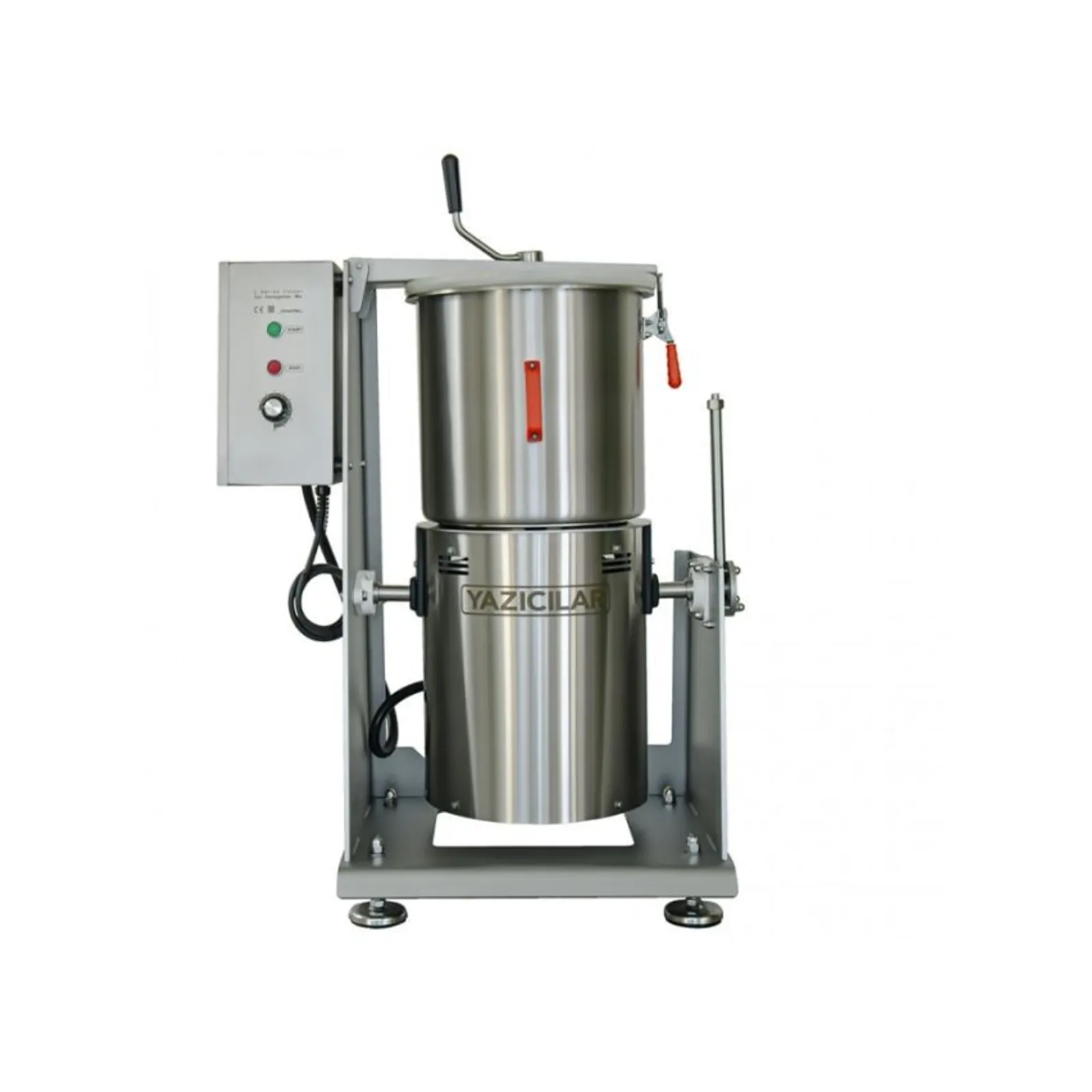 Yazicilar L45IV - 45 Litre Variable Speed Vertical Cutter Processor with Manual Tilt and Scraper