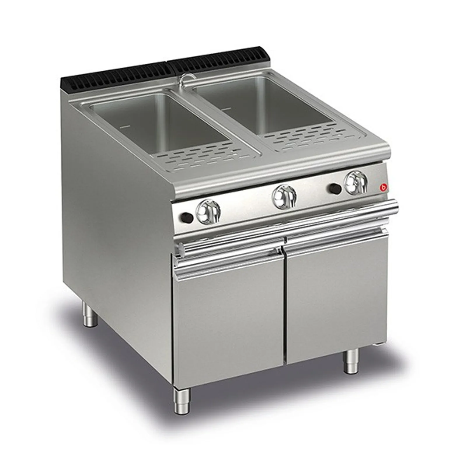 Baron Q70CP/G800 - 26+26L Double Basin Gas Pasta Cooker