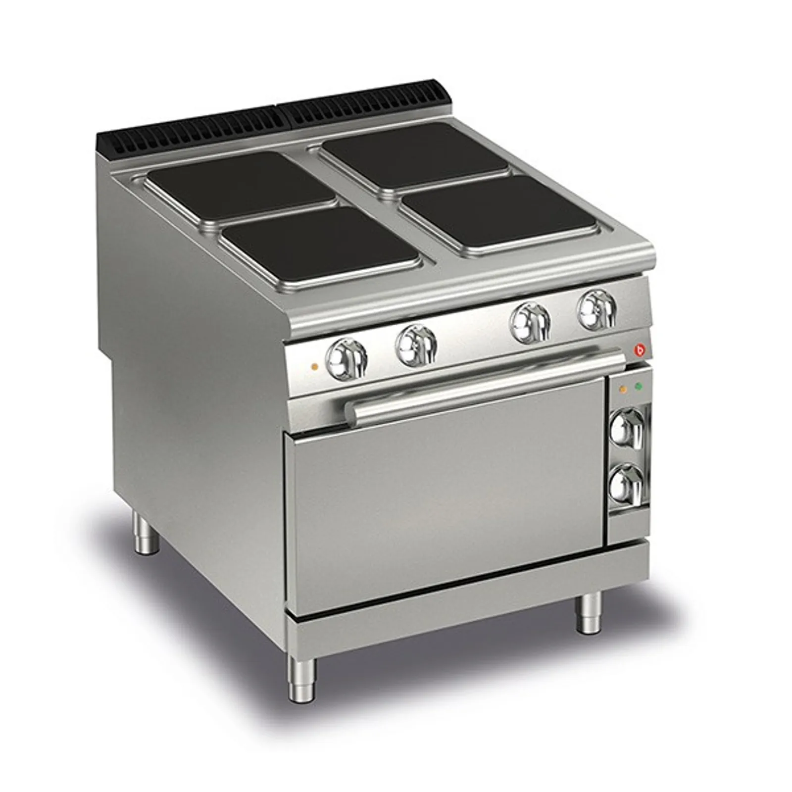 Baron Q90PCF/E801 - 4 Burner Electric Cook Top with Electric Oven