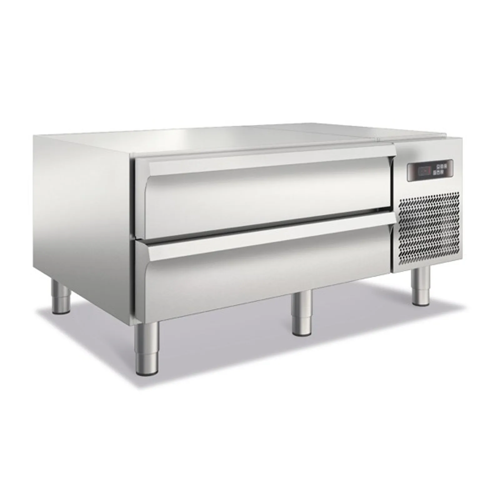 Baron BR912 TNN - Royal Line Refrigerated Base With 2 Drawers