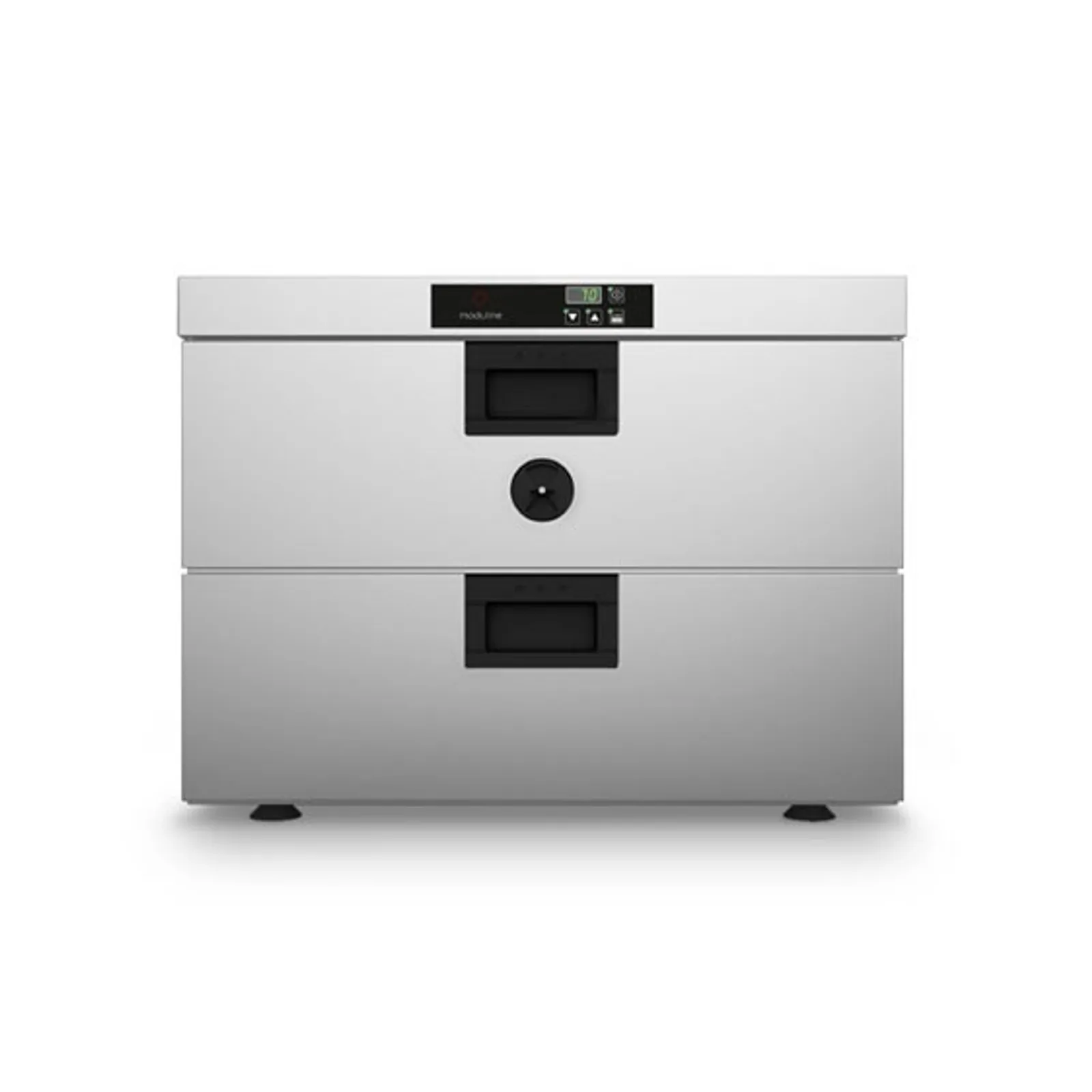 Moduline HSW 012E - 2 x 1/1GN Static Holding Cabinet with Two Drawers