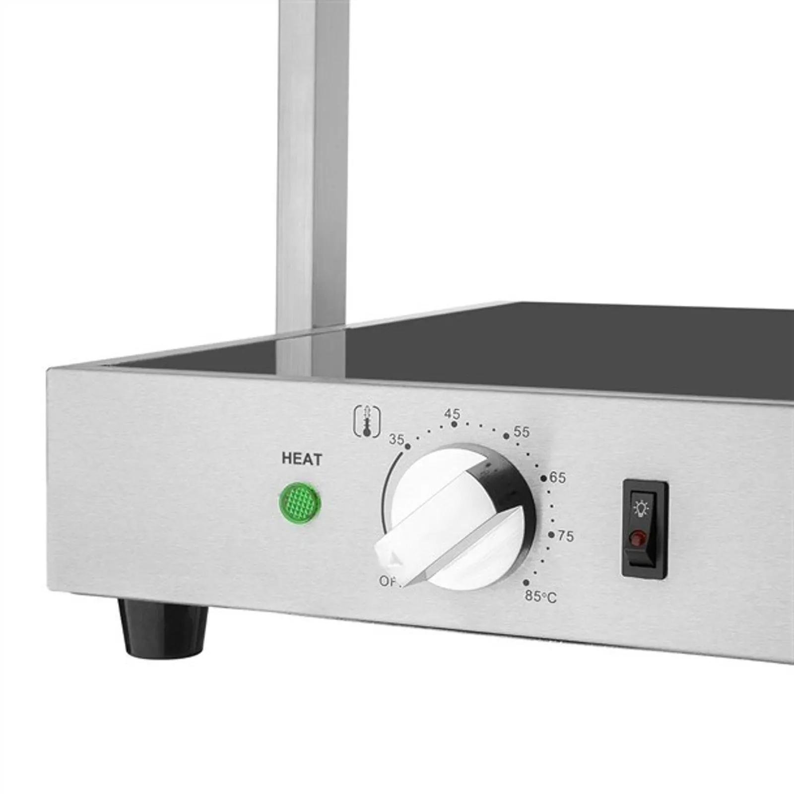 Apuro HT760-A - Food Warmer with Gantry 2x GN 1/1