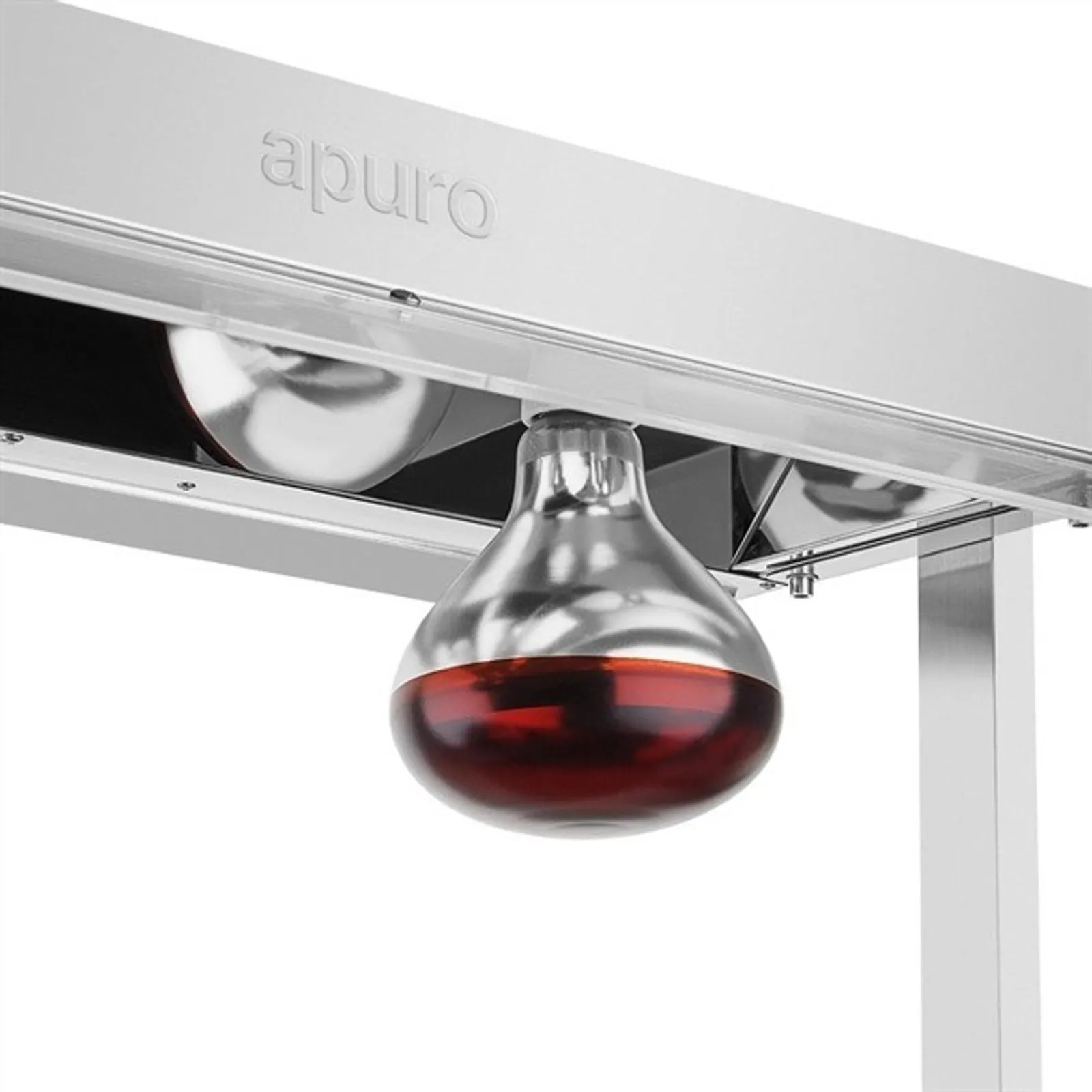Apuro HT760-A - Food Warmer with Gantry 2x GN 1/1