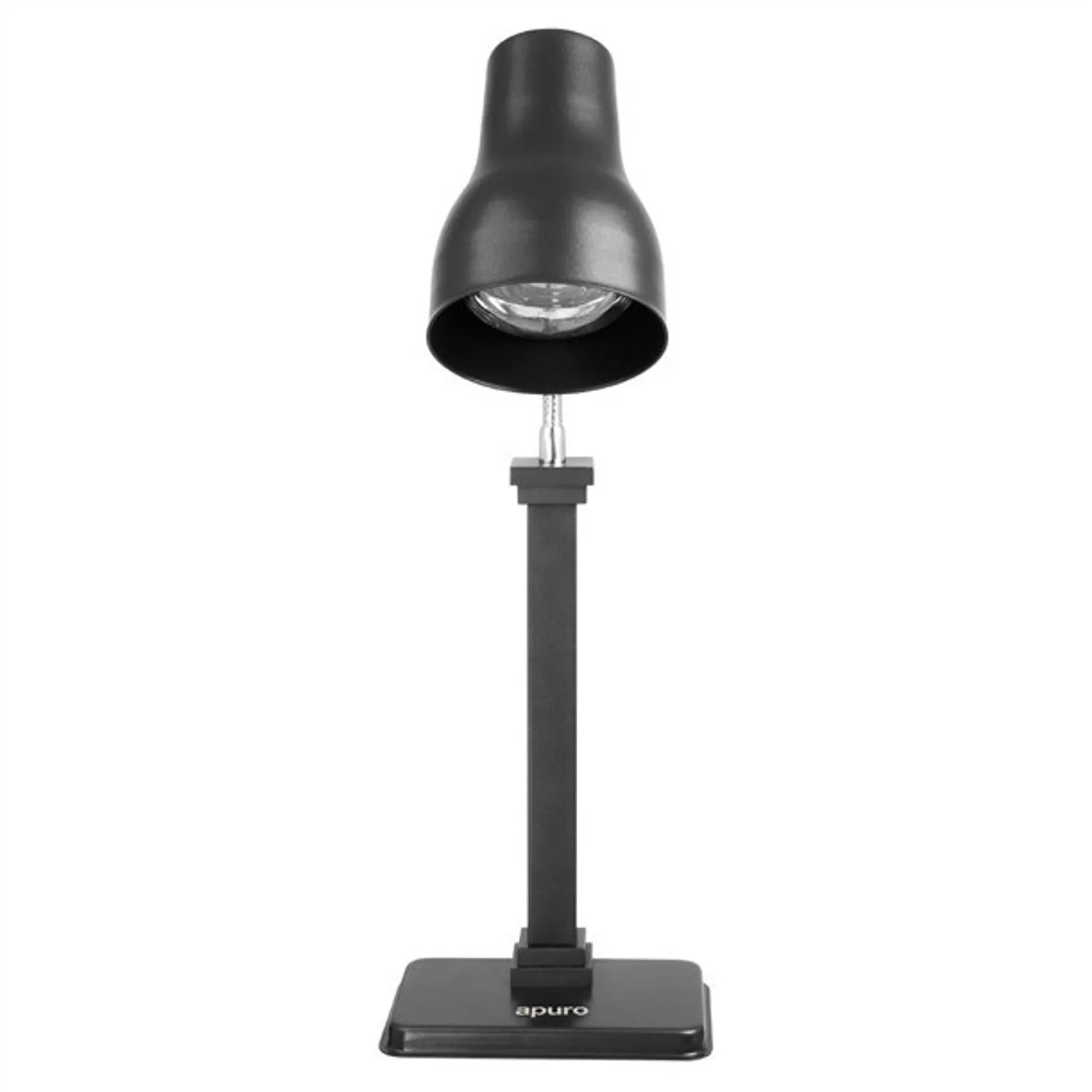 Apuro JA866-A - Heat Lamp Carving Station Matt Black 250W