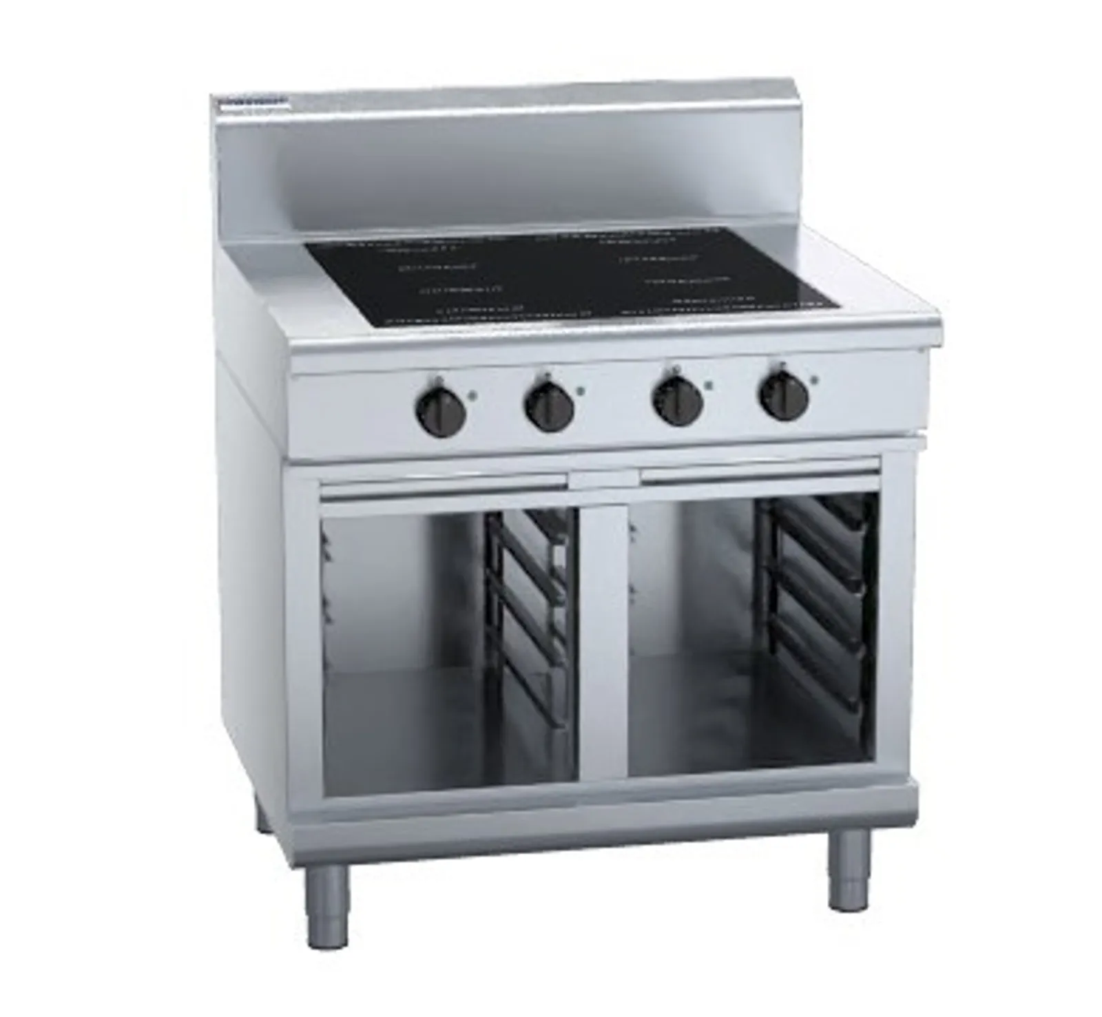 Waldorf 800 Series IN8400F-CB - 900mm Electric Induction Cooktop - Cabinet Base