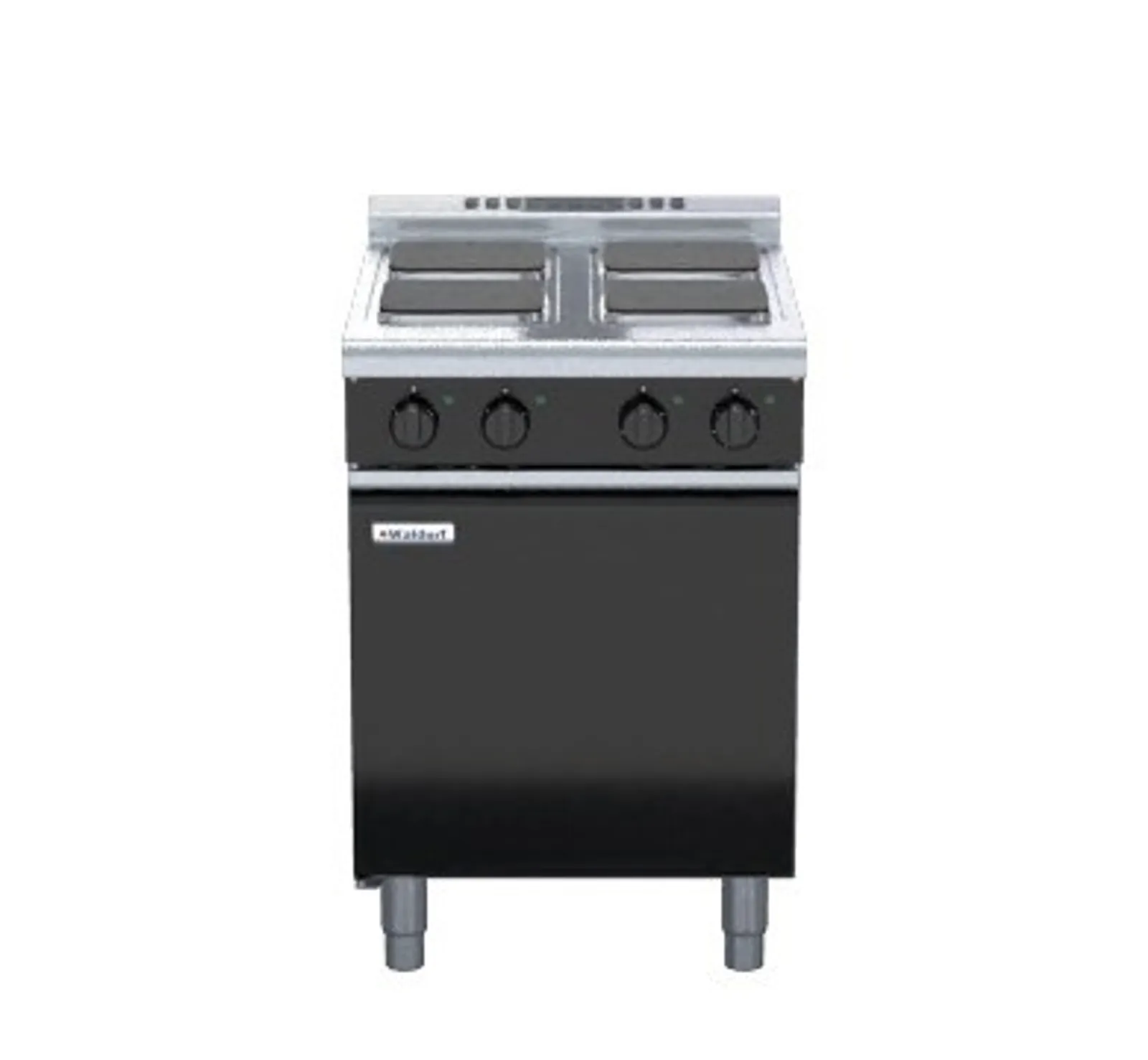 Waldorf Bold RNLB8400SE-CD - 600mm Electric Cooktop Sealed Hobs Low Back Version - Cabinet Base