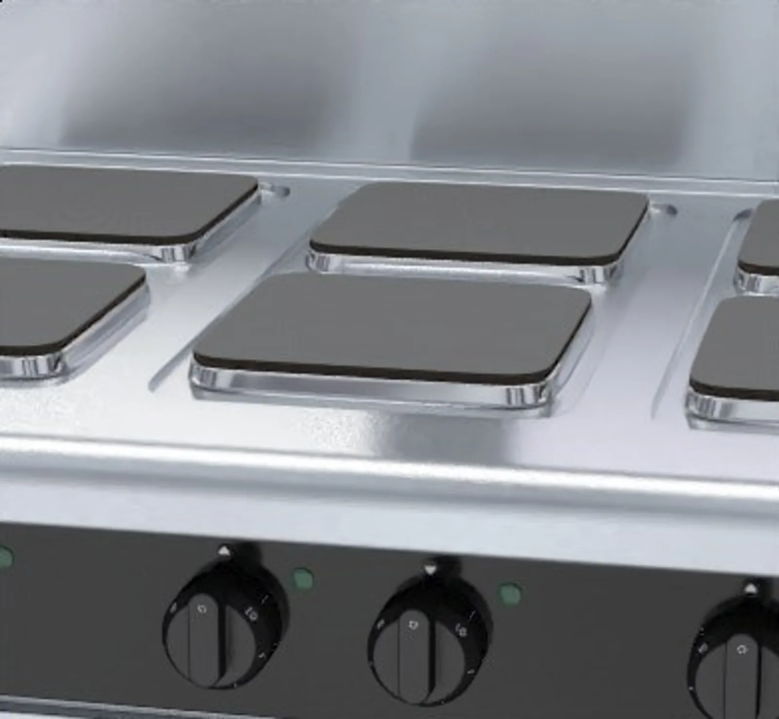 Waldorf Bold RNB8600SE-B - 900mm Electric Cooktop Sealed Hobs - Bench Model