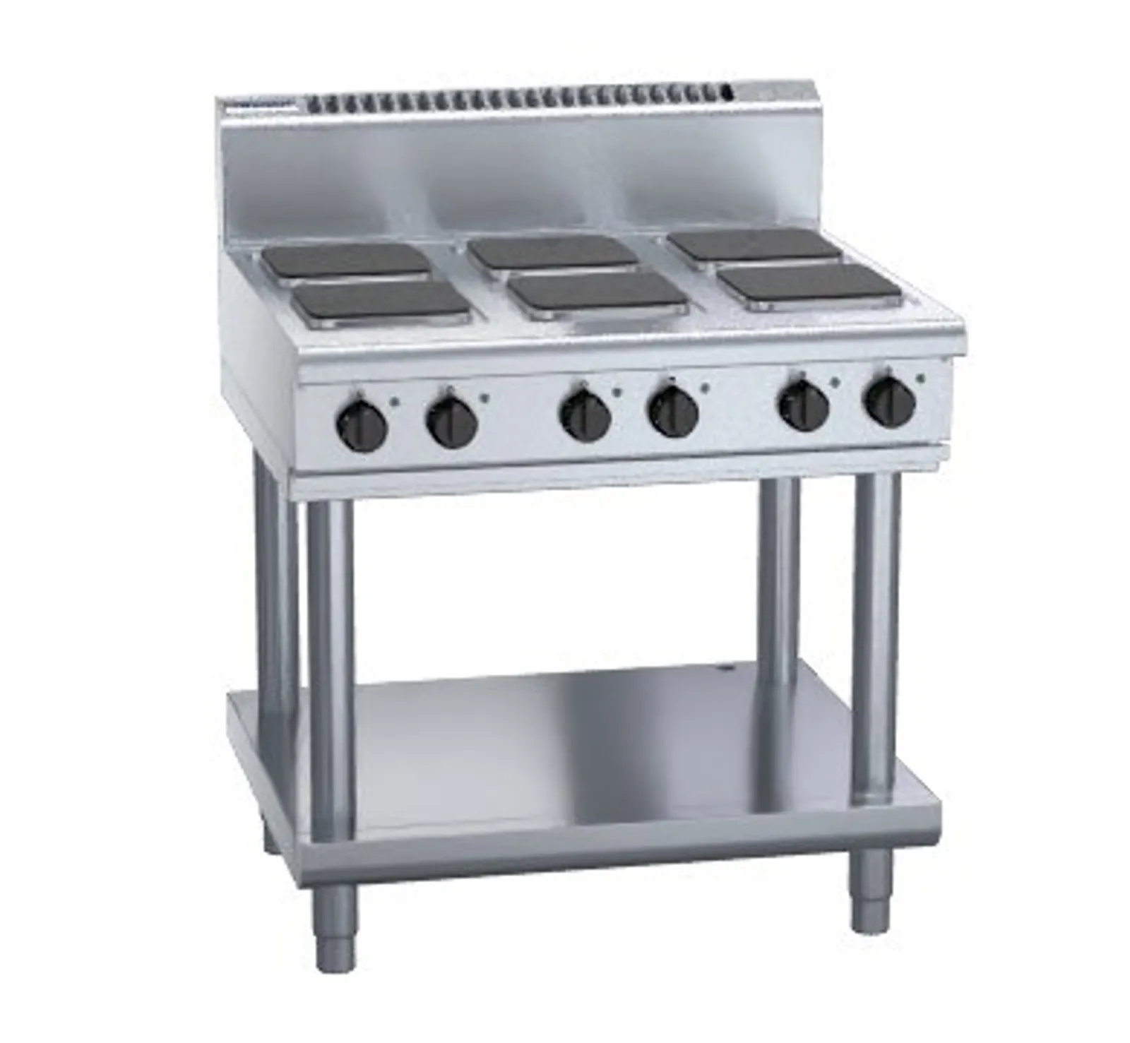 Waldorf 800 Series RN8600SE-LS - 900mm Electric Cooktop Sealed Hobs - Leg Stand