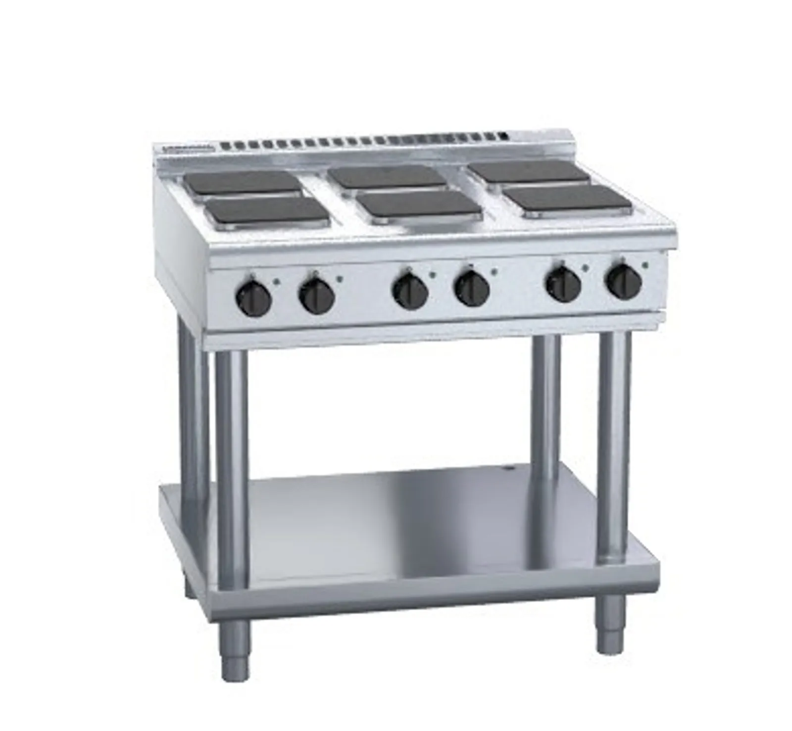 Waldorf 800 Series RNL8600SE-LS - 900mm Electric Cooktop Sealed Hobs Low Back Version - Leg Stand