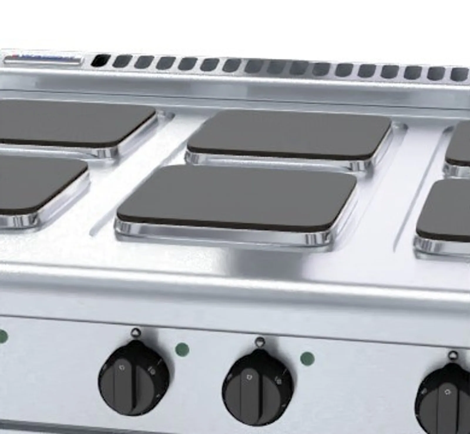 Waldorf 800 Series RNL8600SE-CB- 900mm Electric Cooktop Sealed Hobs Low Back Version - Cabinet Base