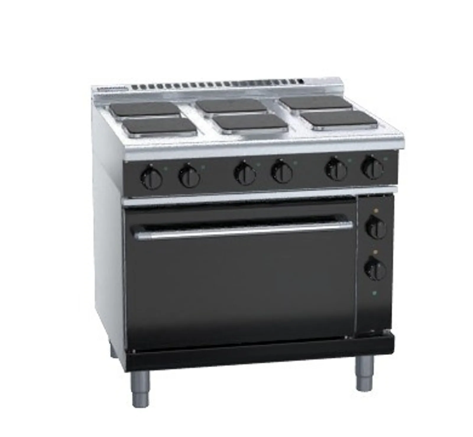 Waldorf Bold RNLB8610SE - 600mm Electric Sealed Hobs Range Static Oven Low Back Version