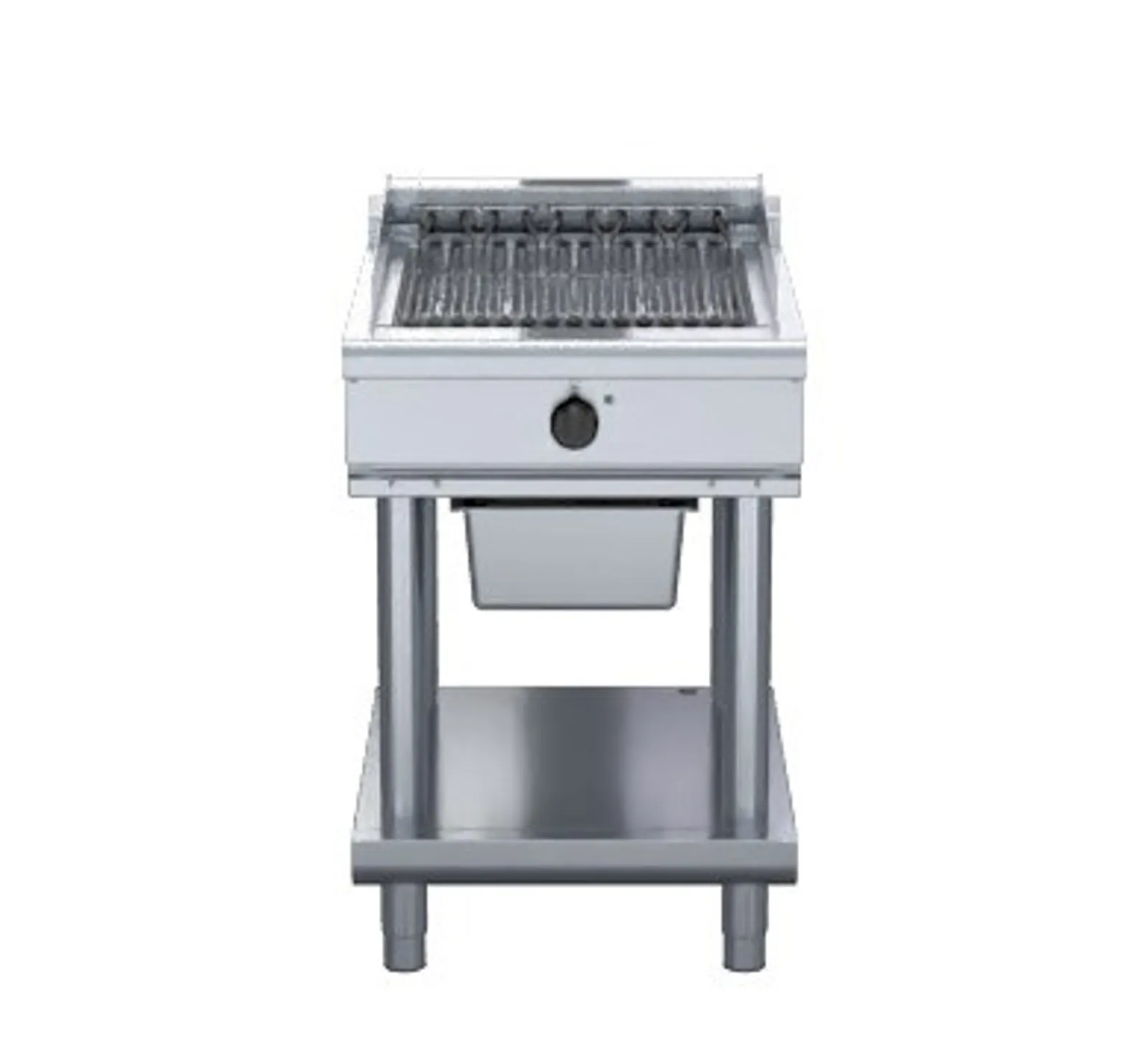 Waldorf 800 Series CHL8600ED-LS - 600mm Electric Chargrill Low Back Version - Leg Stand