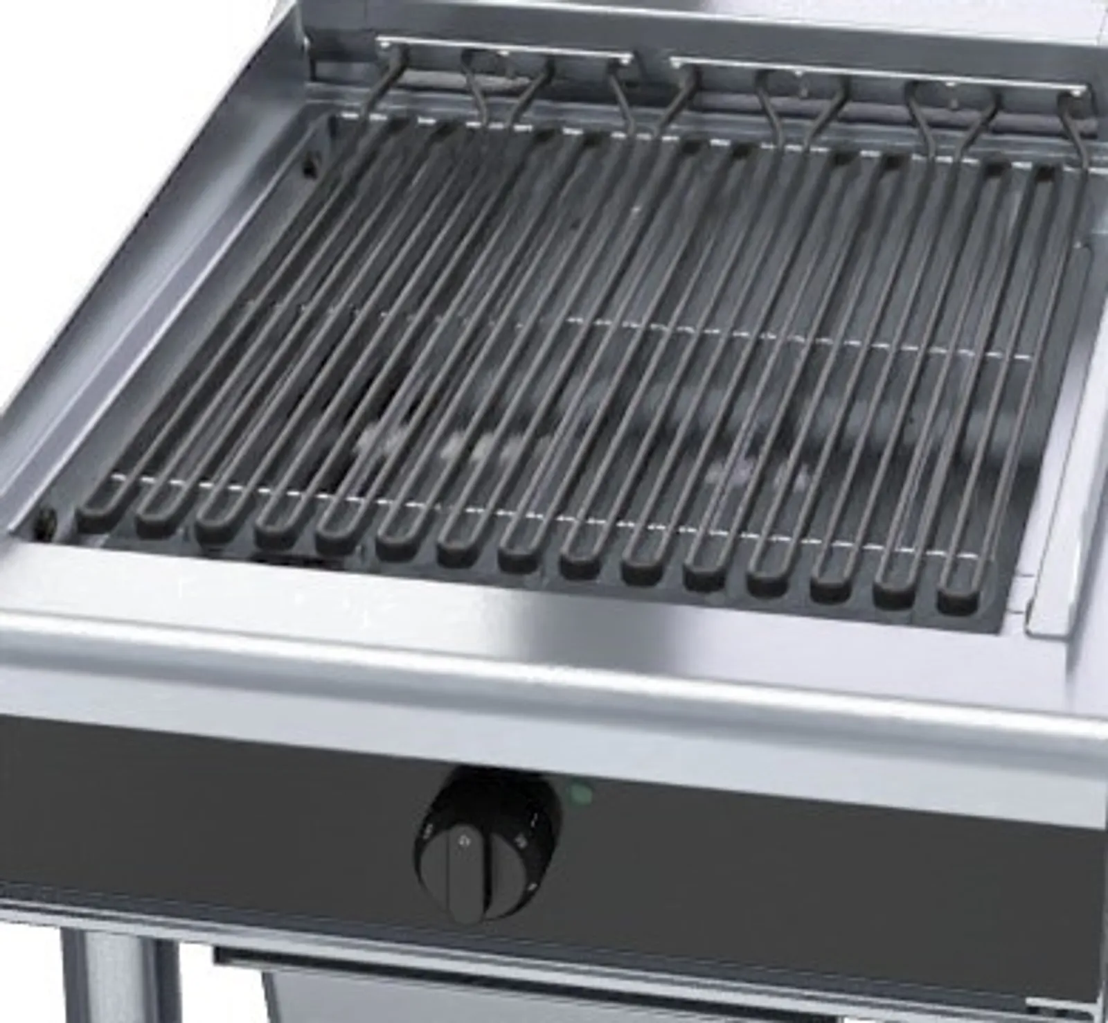 Waldorf Bold CHLB8600ED-LS - 600mm Electric Chargrill Low Back Version - Leg Stand
