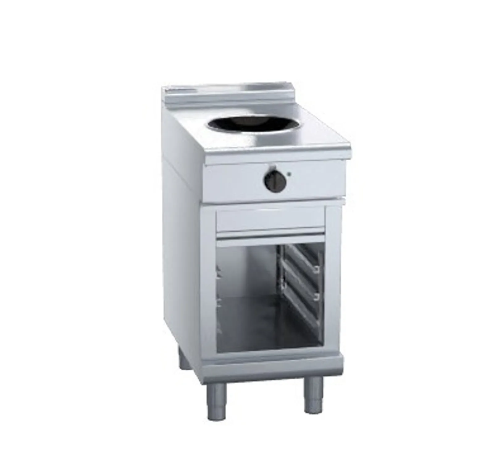 Waldorf 800 Series INL8100W5-CB - 450mm Induction Wok Low Back Version - Cabinet Base