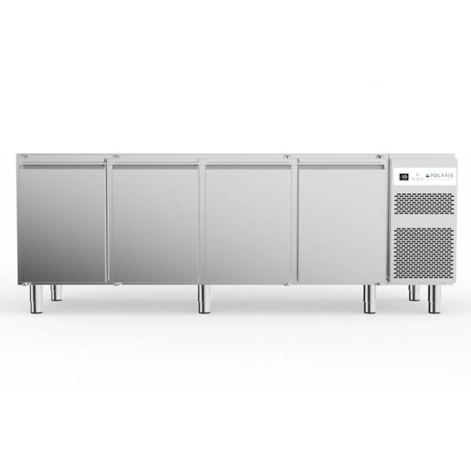 Polaris W25-04 TNN H710 S - Self Contained 4-Door Under-Bench Refrigerator without Working Top - 372 Litre