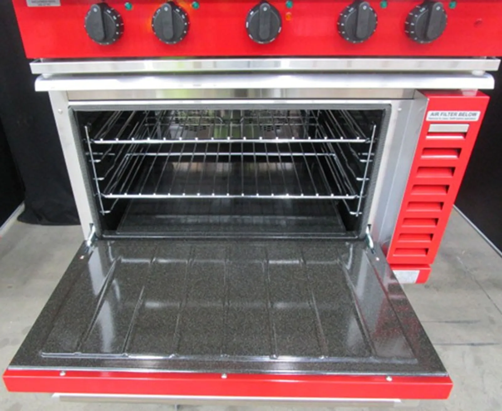 Waldorf Bold INLB8410ECR5F - 900mm Induction Range Convection Oven Low Back Version - Clearance