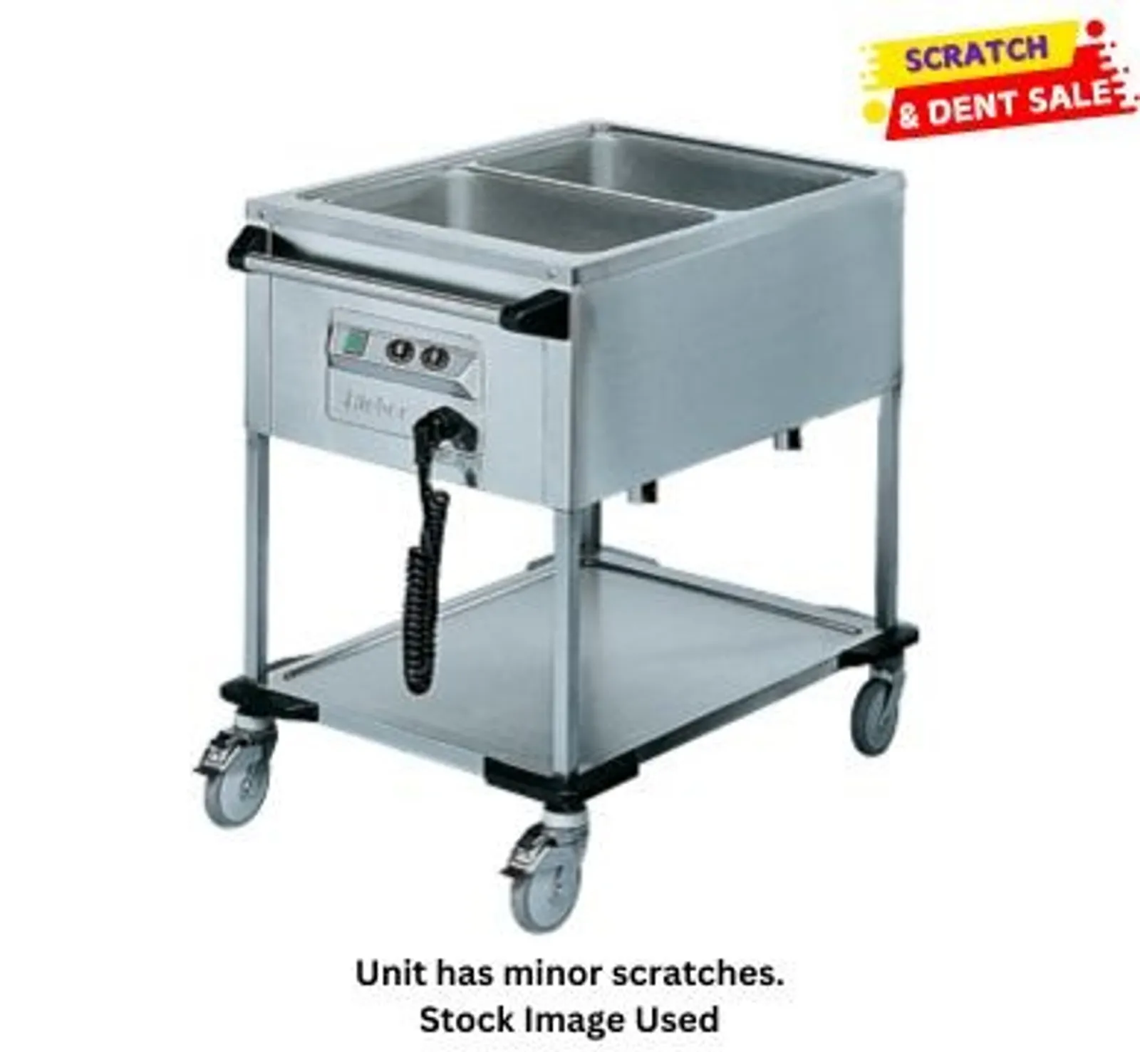 Rieber ZUB 2 - 2 x 1/1 GN Delivery Trolley - Clearance