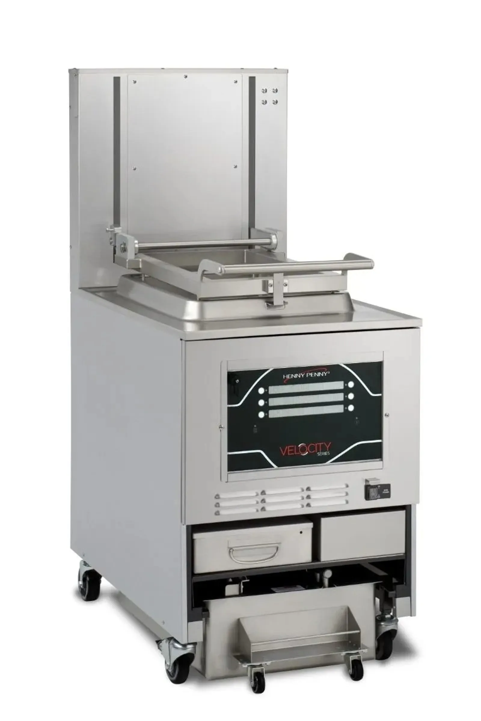 Henny Penny 0XE100 - Velocity Series Electric Open Fryer with Racks