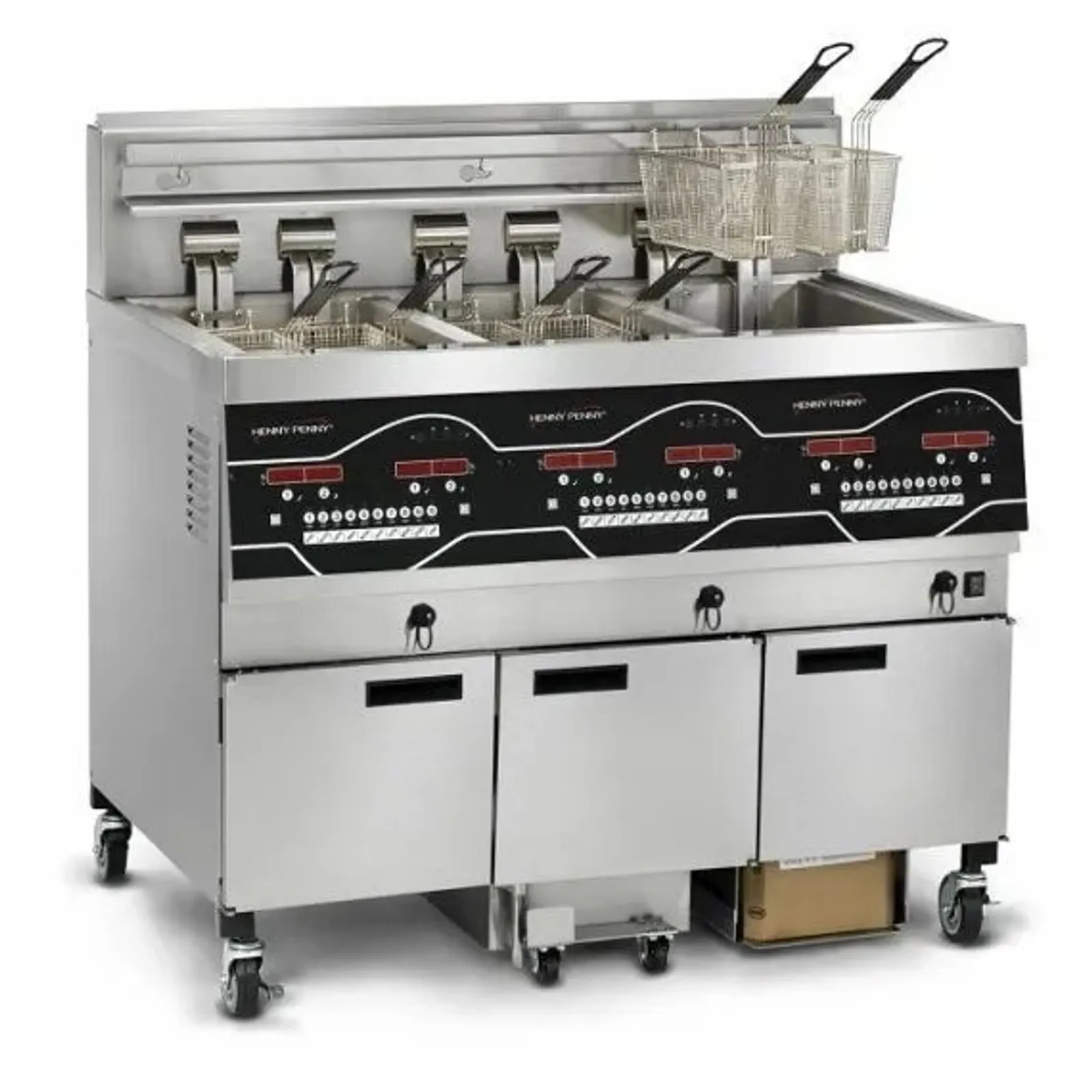 Henny Penny EEE143FFF 230745 - Evolution Elite Electric Three Well Open Fryer - 415V